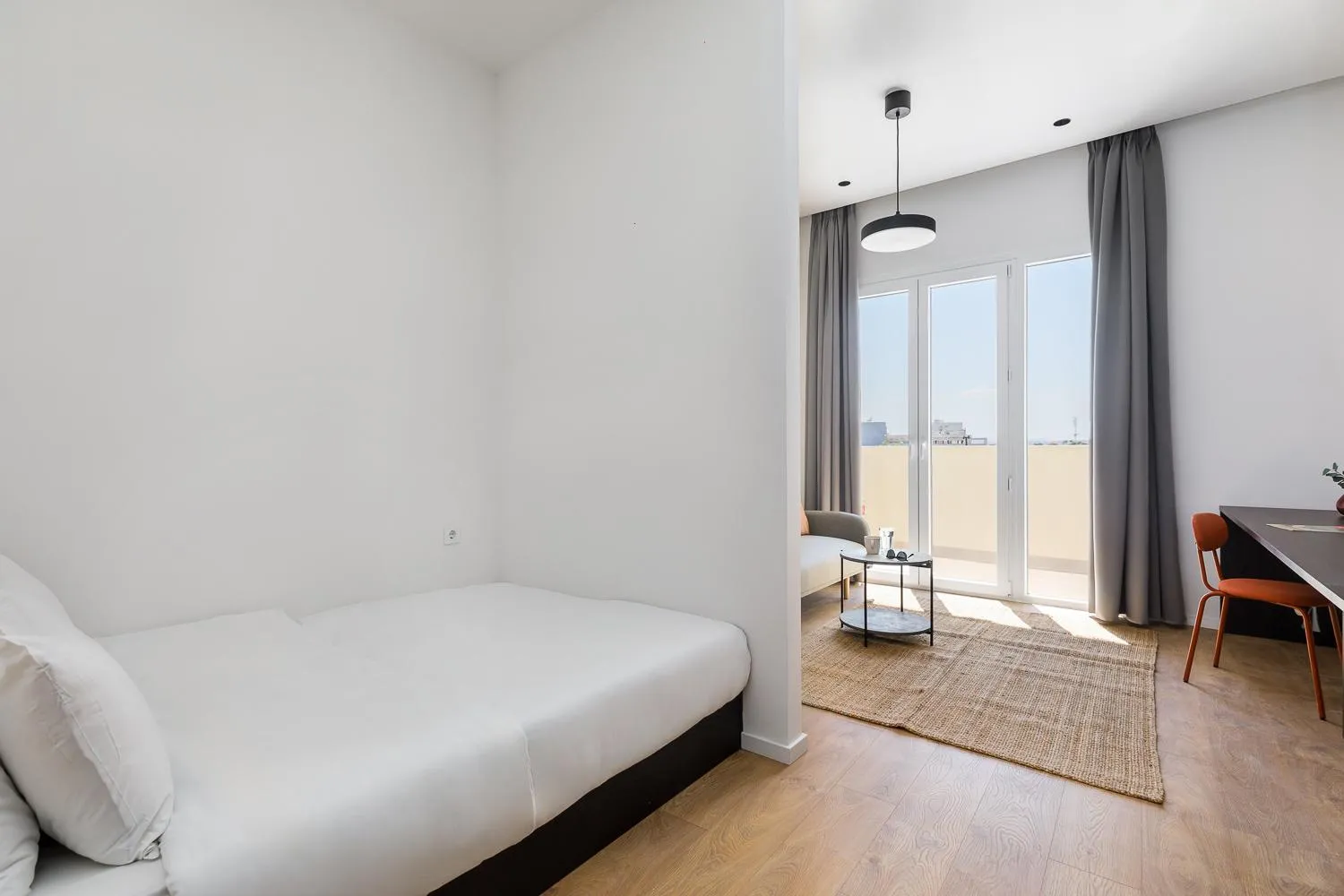 Photo of the whole room, Bed in Soho Residence by halu!