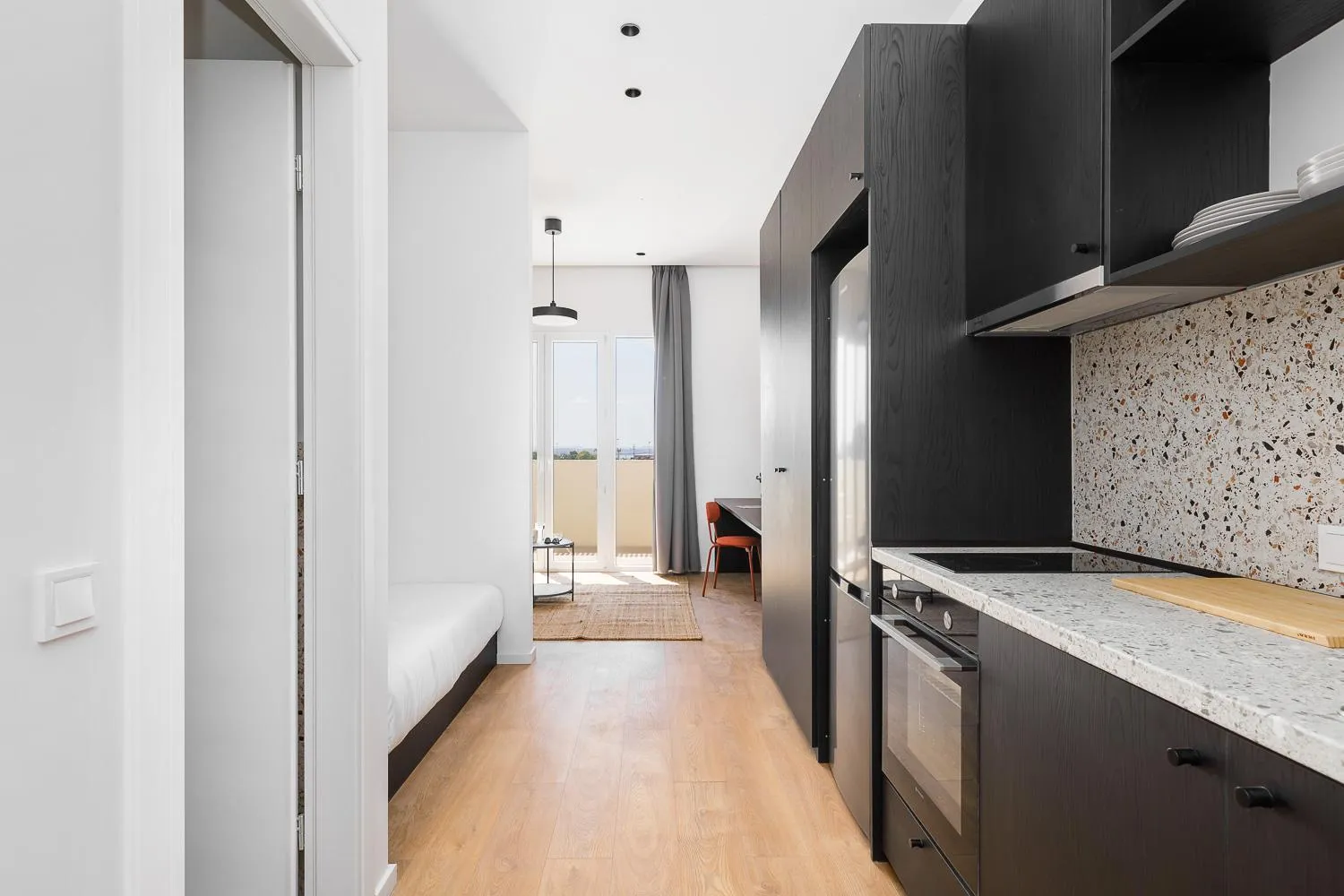 Kitchen or kitchenette in Soho Residence by halu!