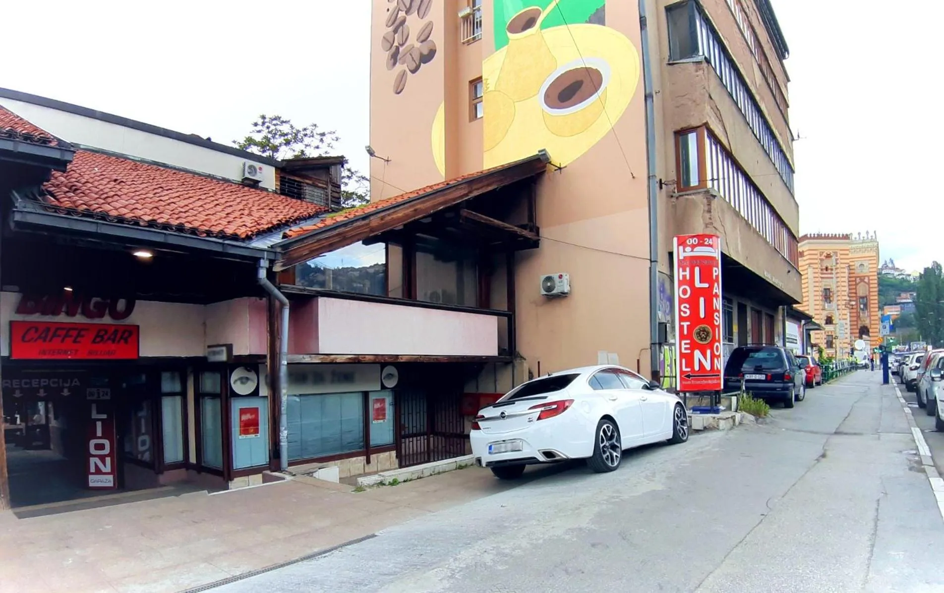 Property building in Hostel Pansion Lion