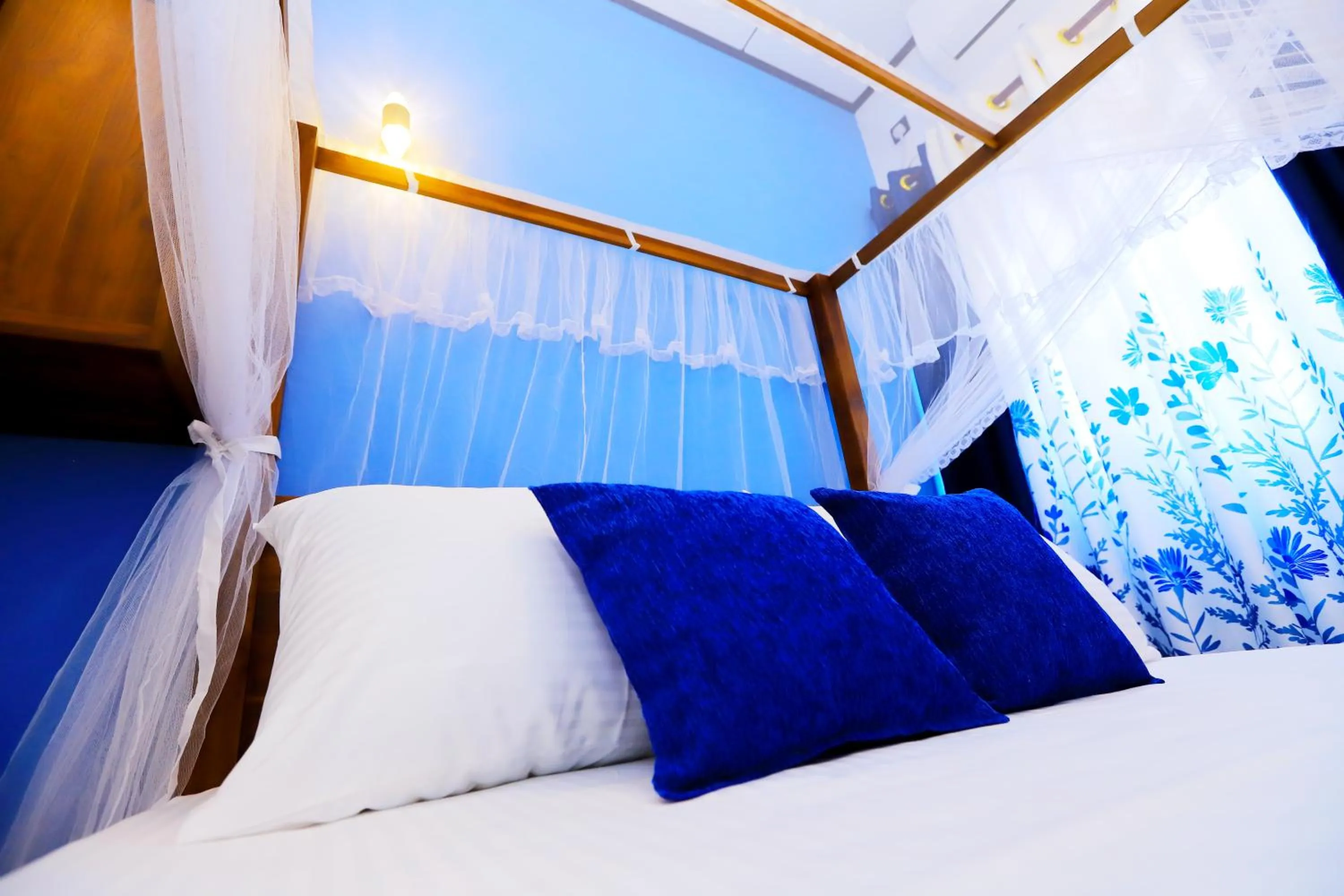 Bed in Dinsara Pearl Villa