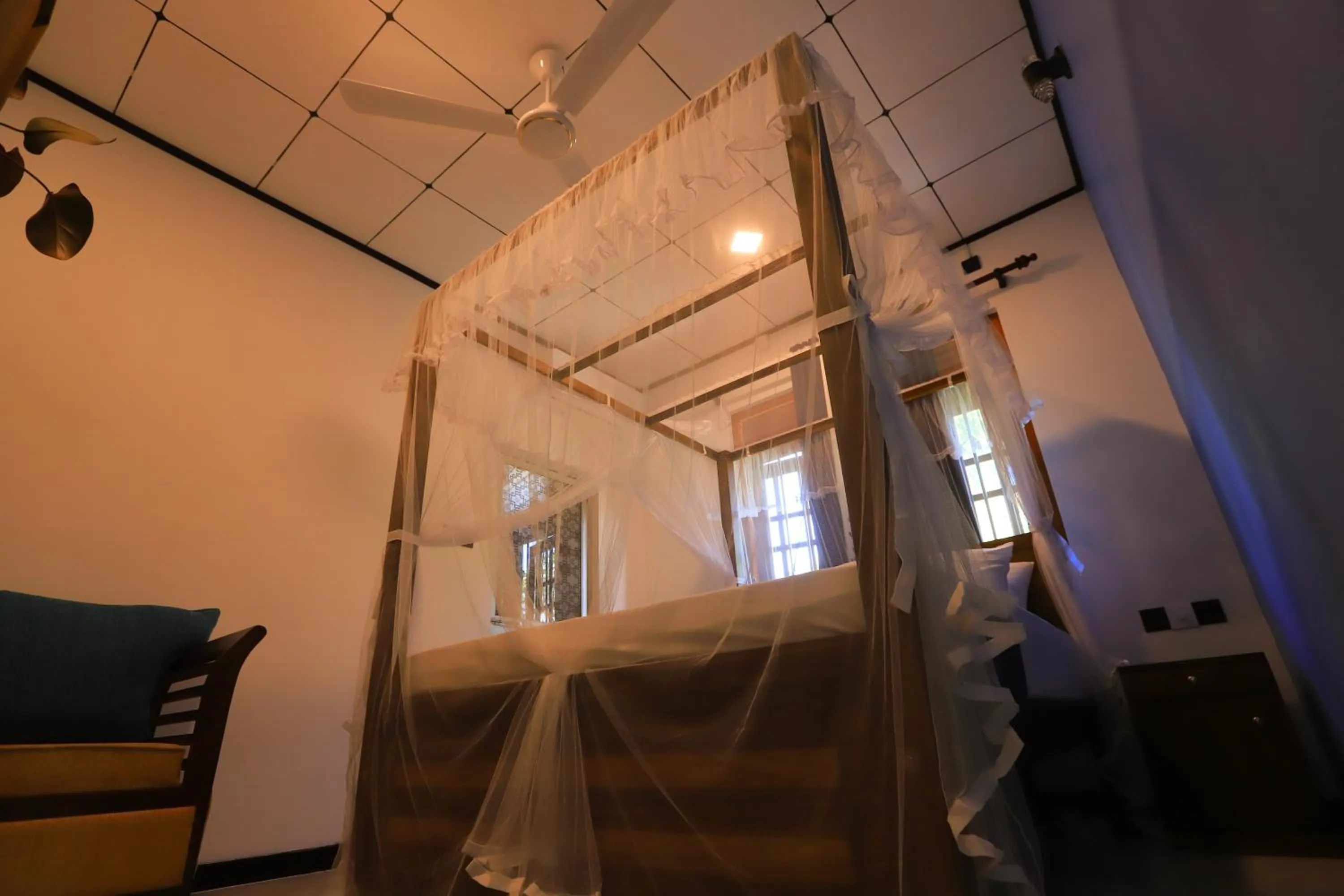 Bed in Dinsara Pearl Villa