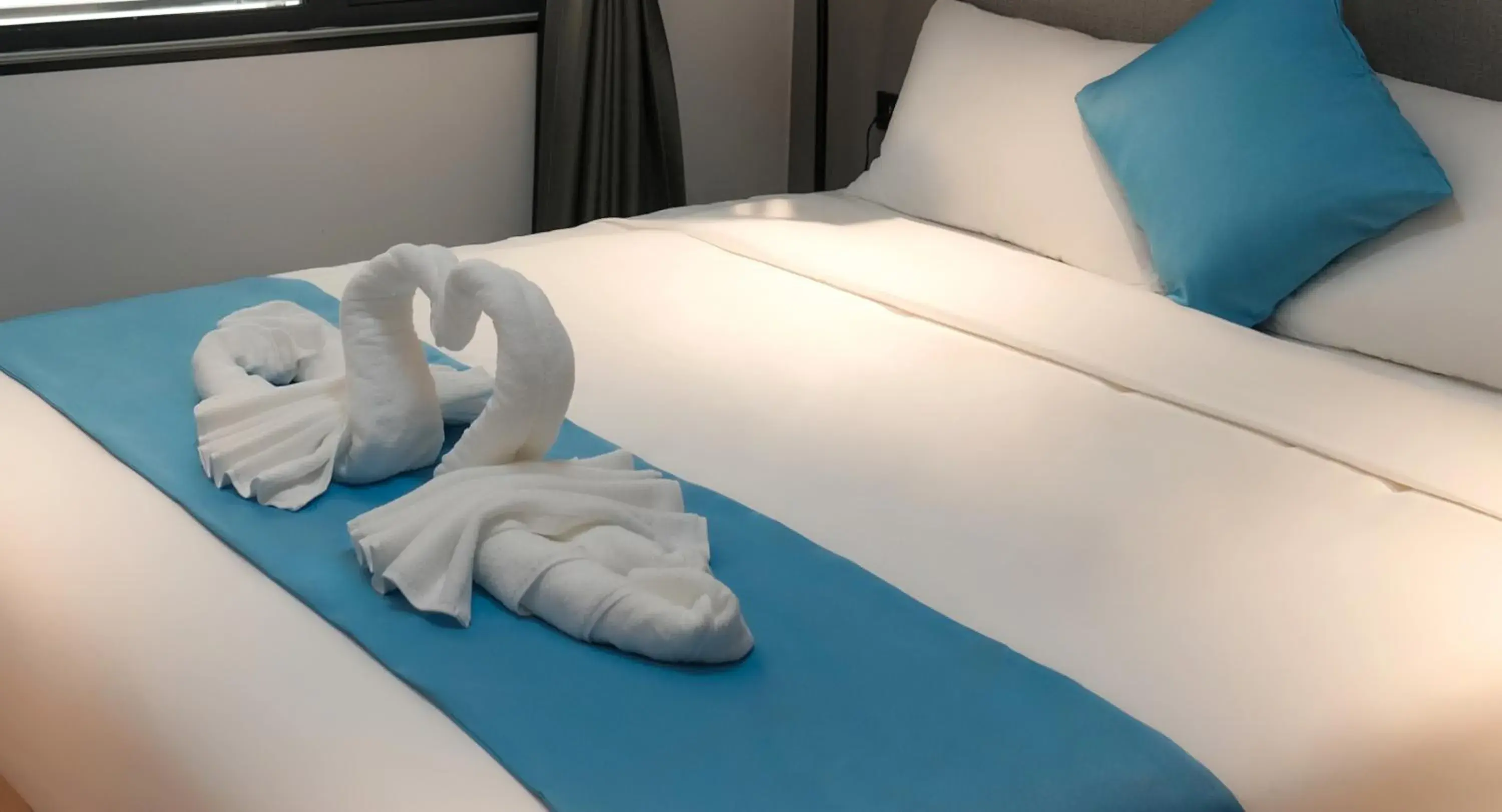 Bed in Golden Seagulls Hotel Bed in Golden Seagulls Hotel