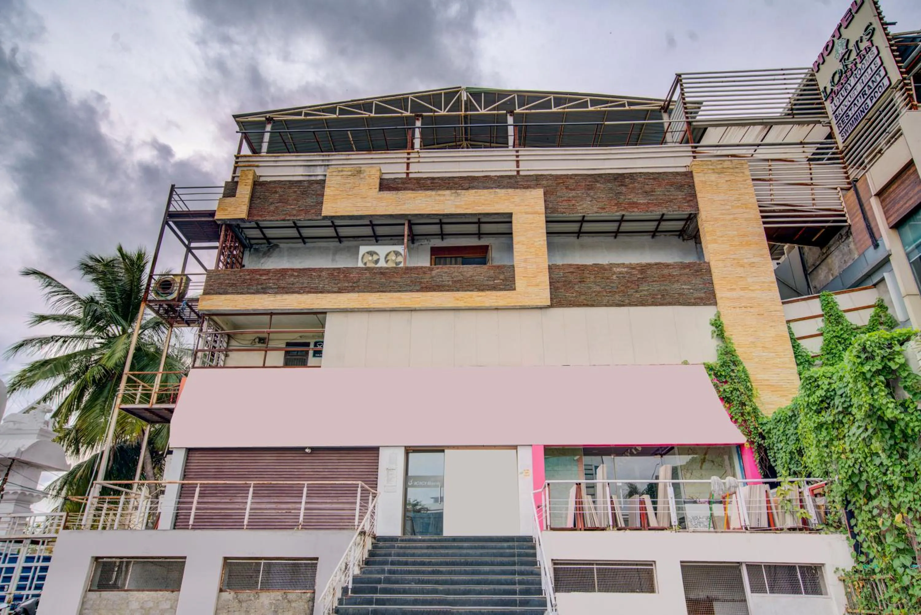 Facade/entrance in Hotel Lokis Forest Inn L B Nagar