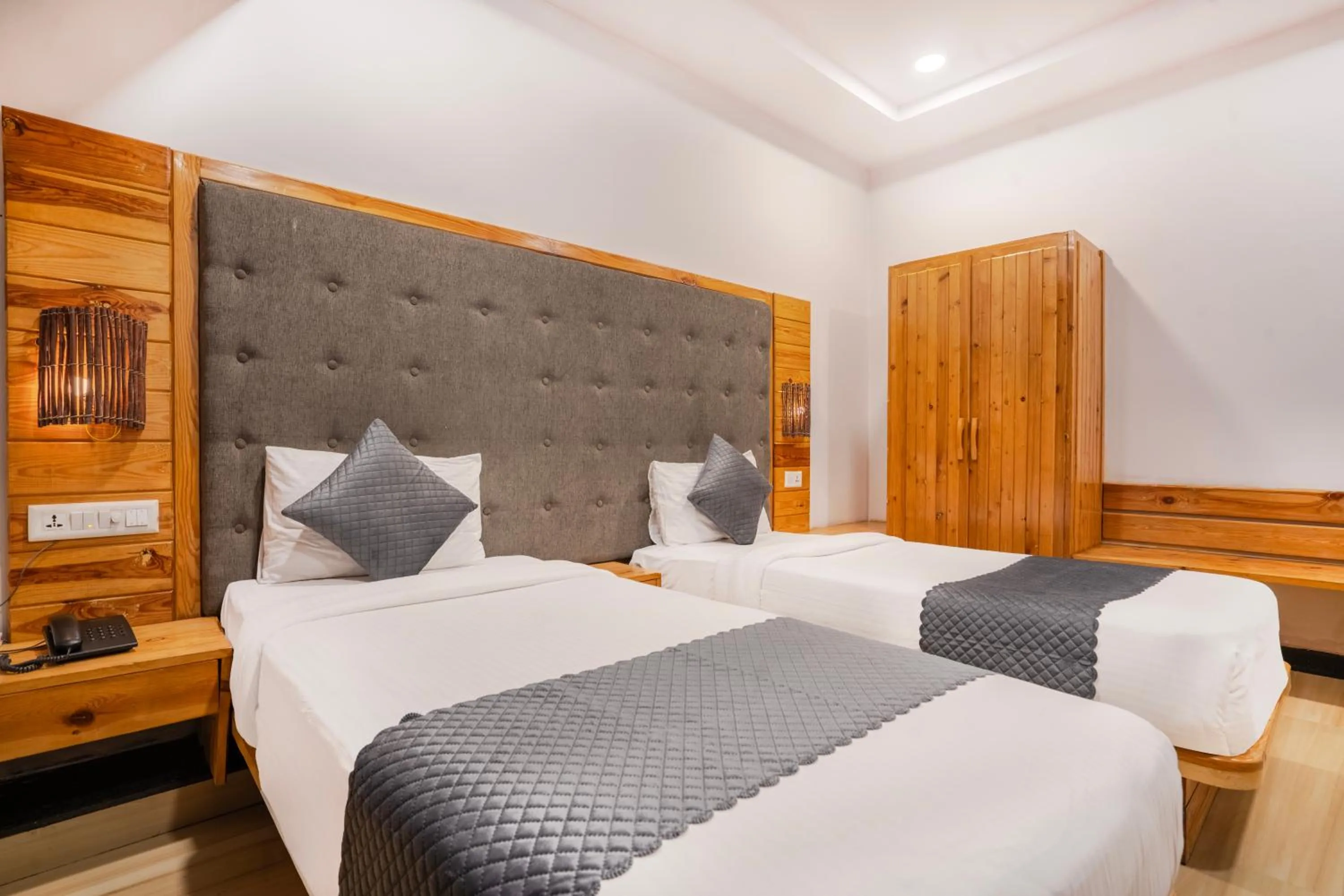 Bedroom, Bed in Hotel Lokis Forest Inn L B Nagar