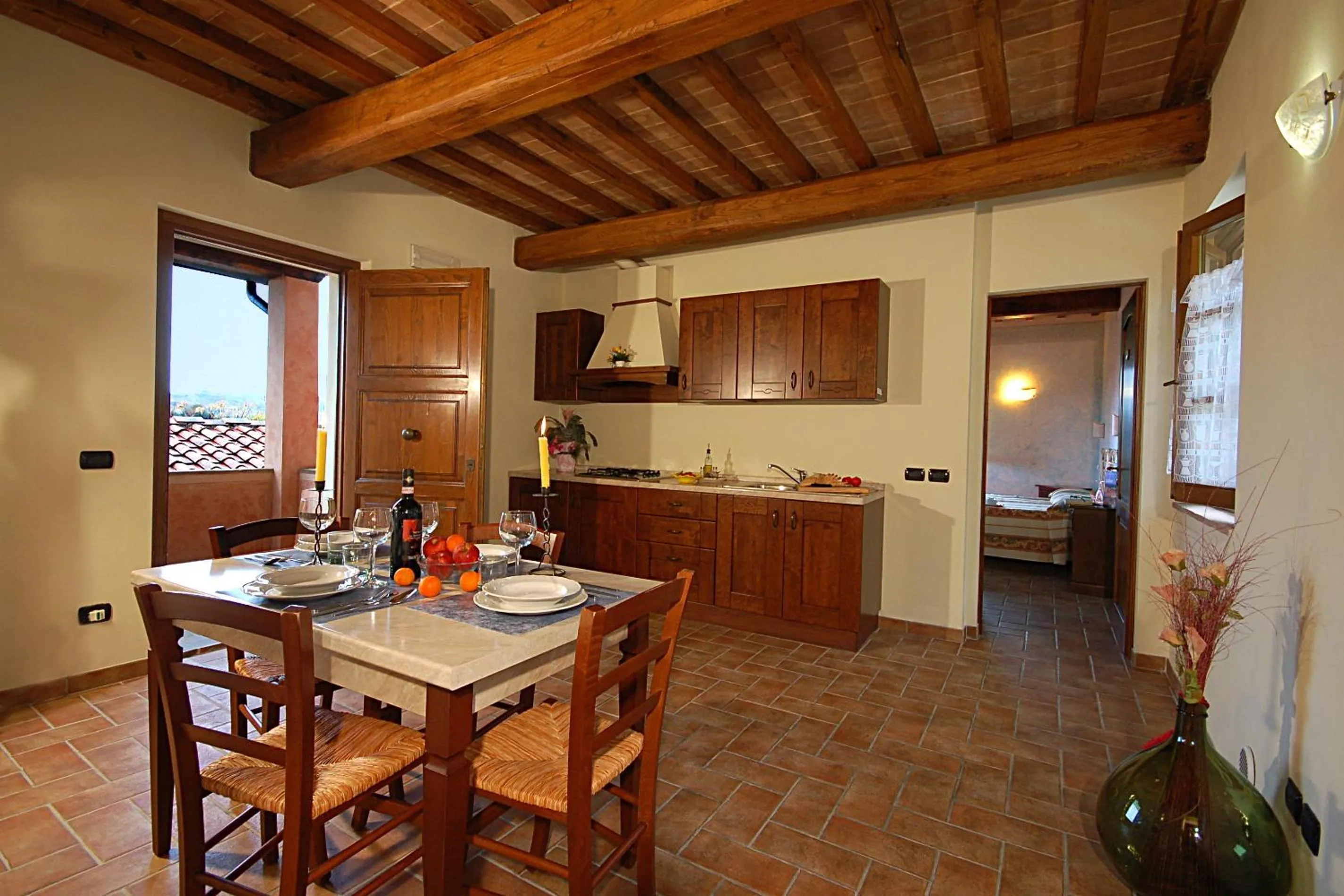 Kitchen or kitchenette in Antico Borgo Il Cardino