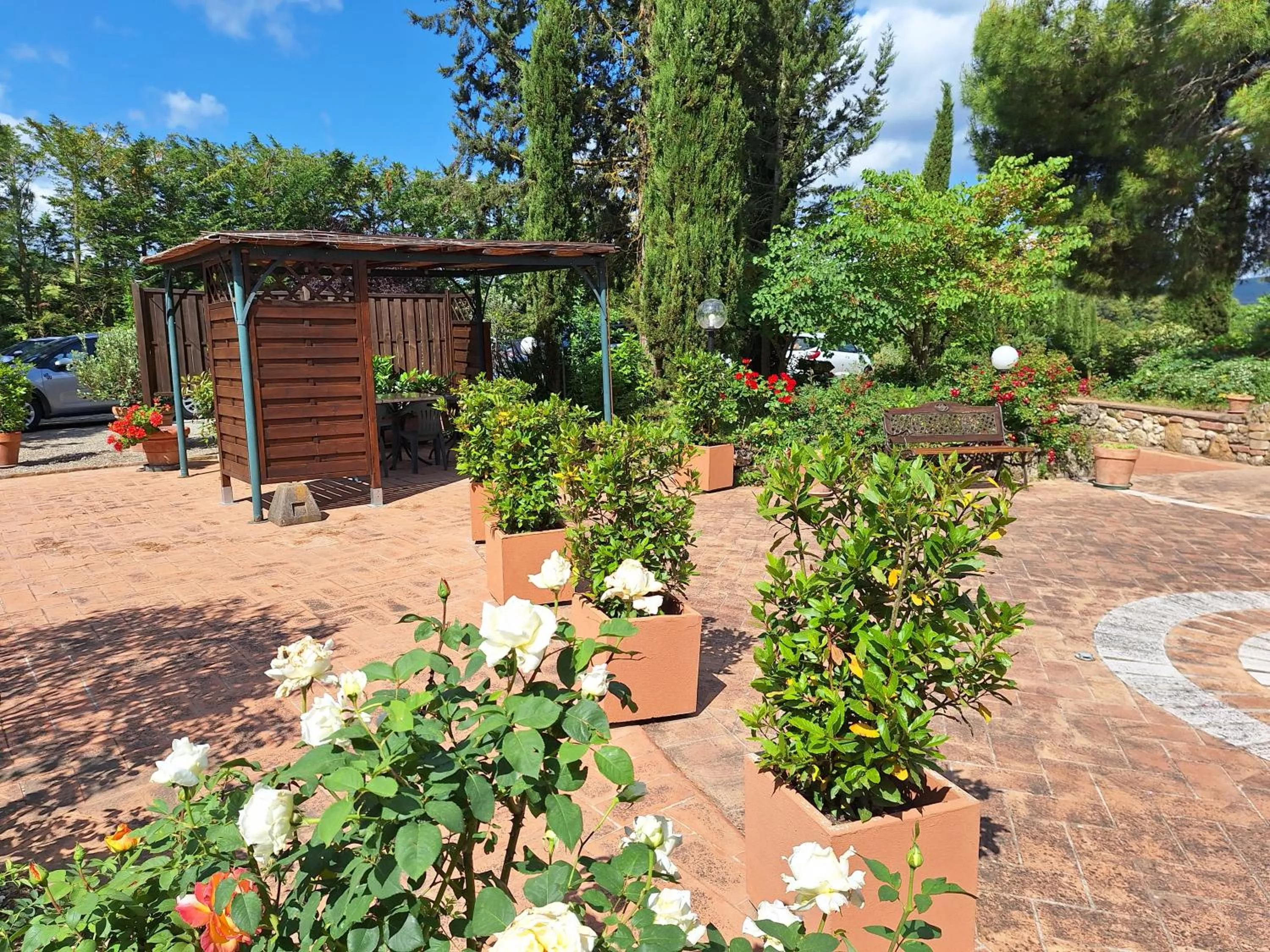 Patio in Antico Borgo Il Cardino