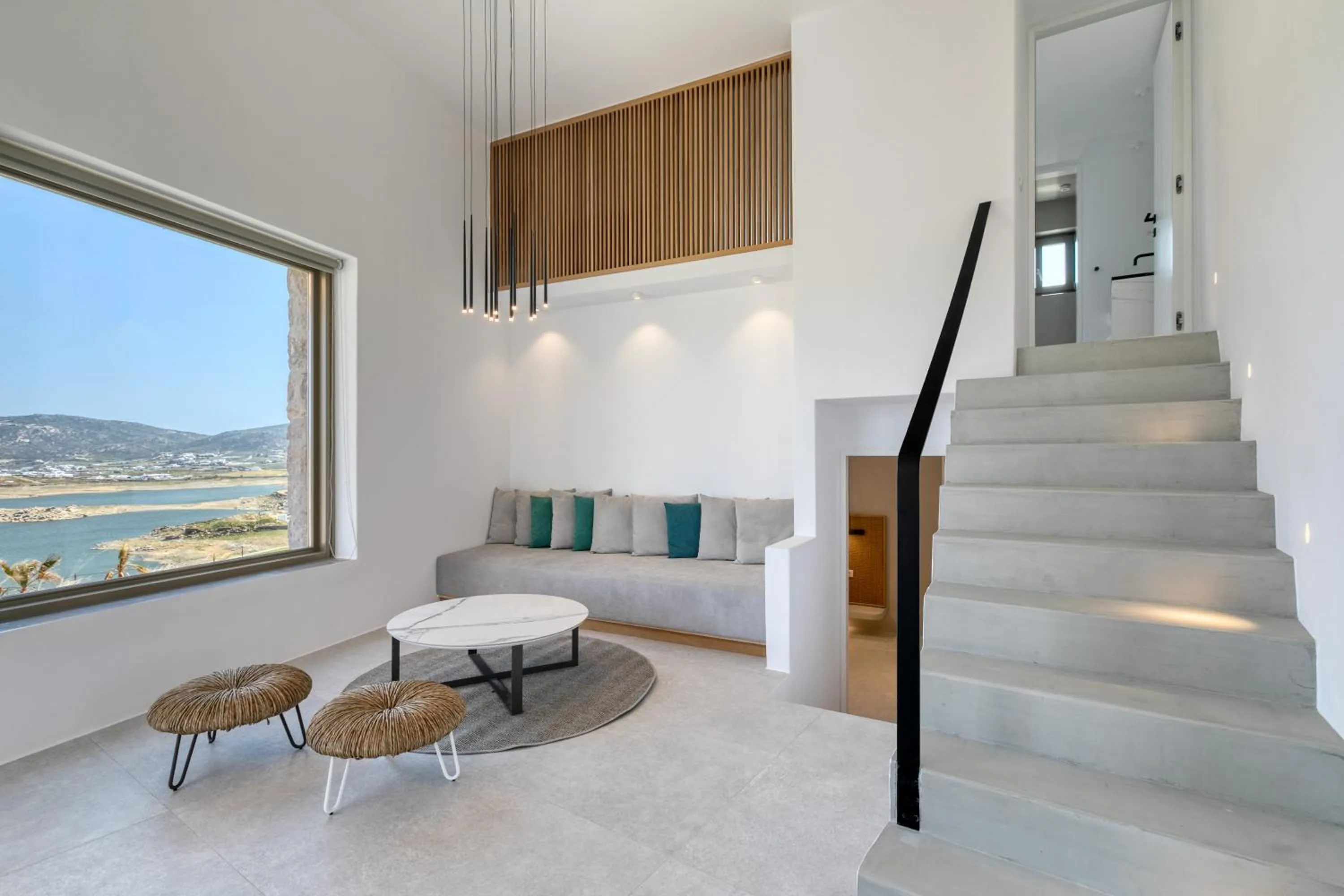 Living room in Nasta Suites & Villas Intentional Living Mykonos