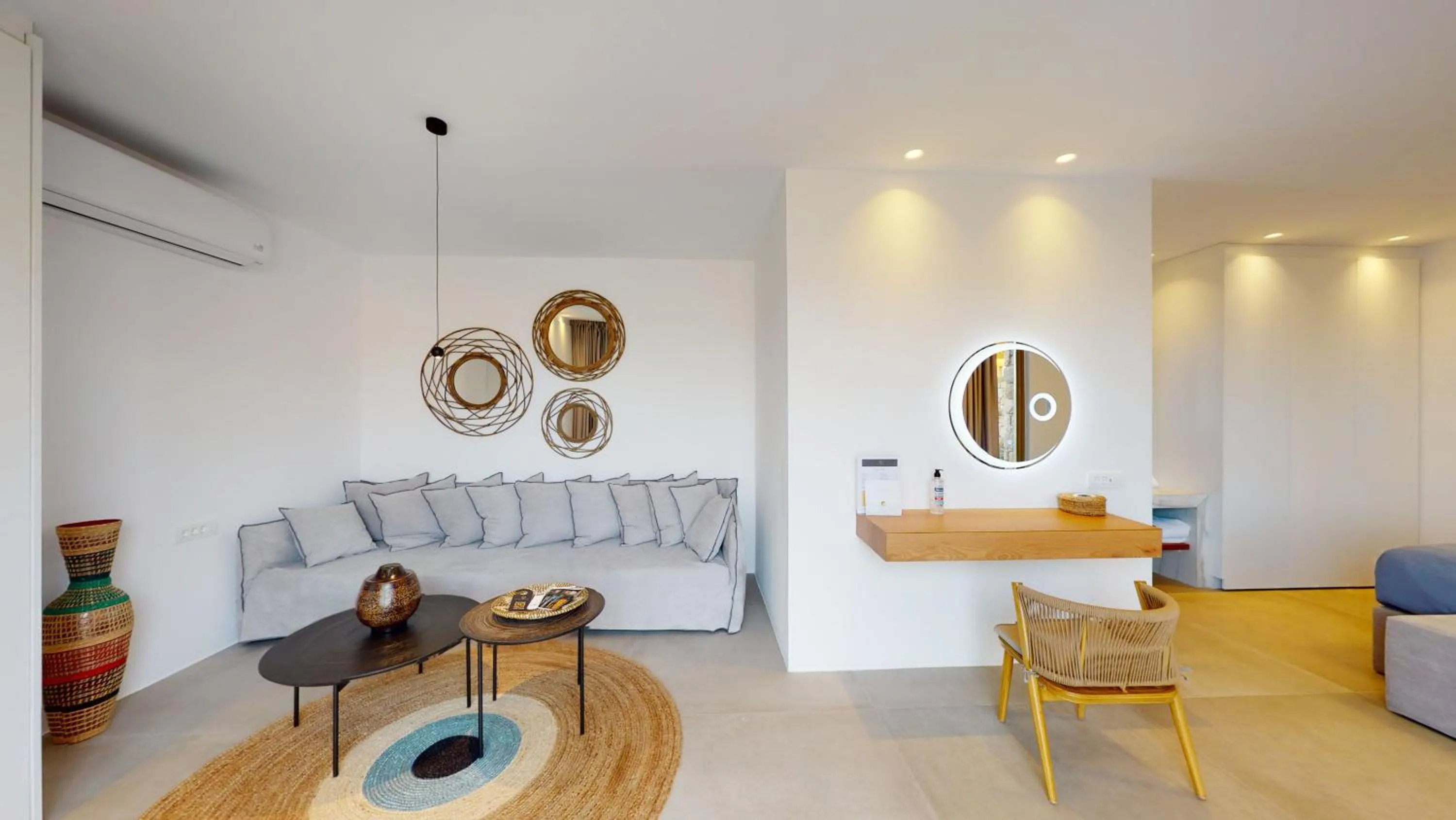 Living room in Nasta Suites & Villas Intentional Living Mykonos