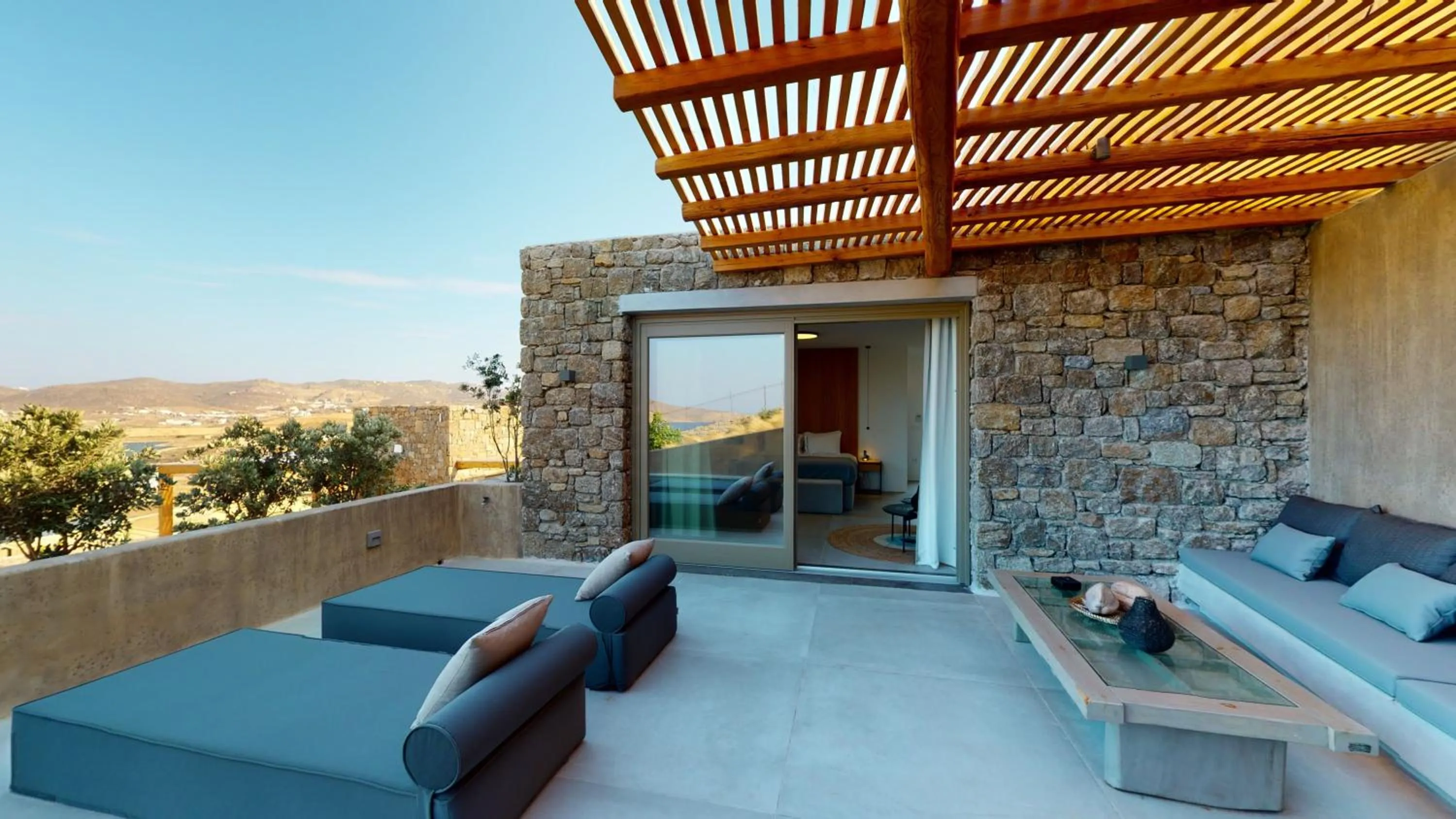 Day in Nasta Suites & Villas Intentional Living Mykonos