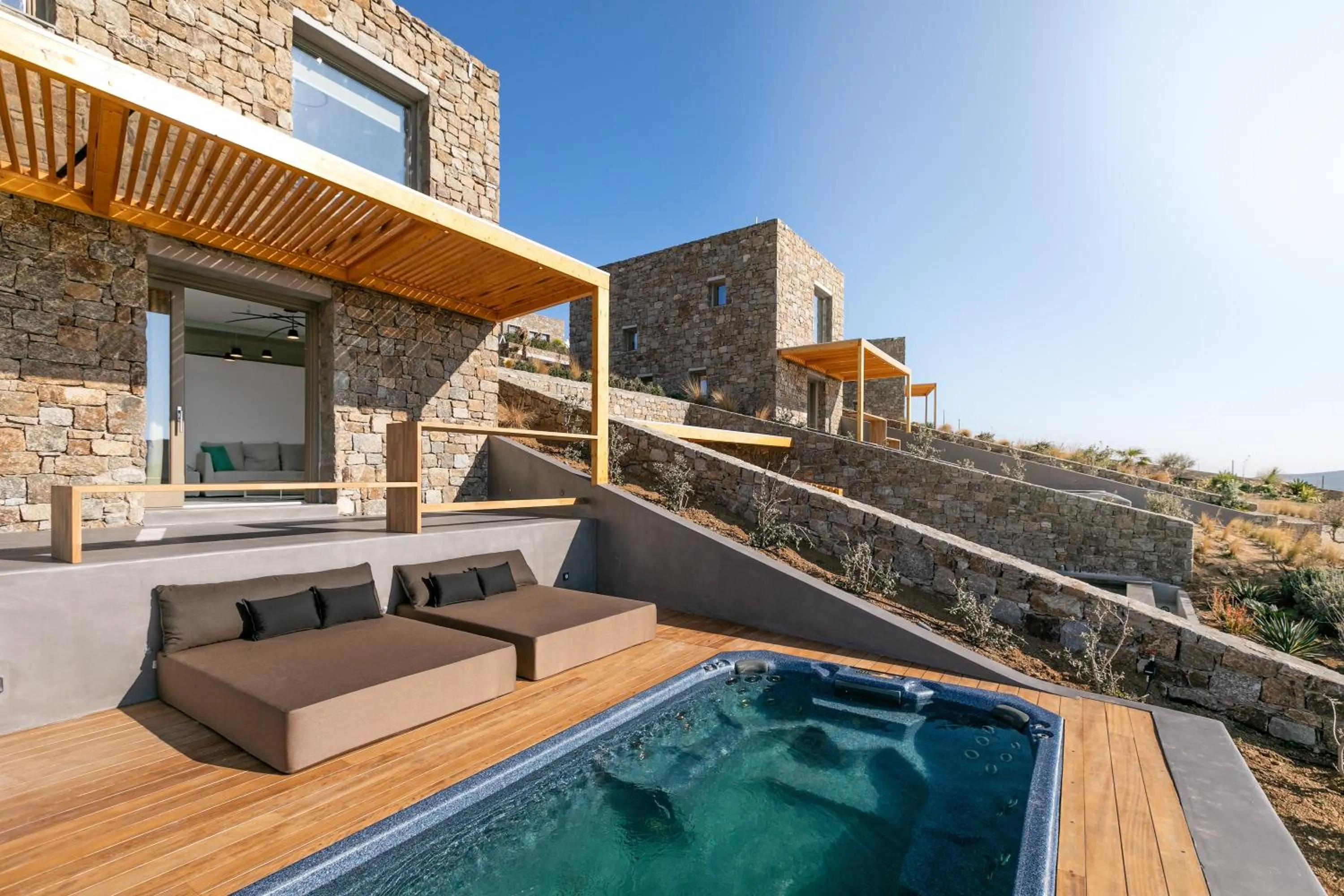 Day in Nasta Suites & Villas Intentional Living Mykonos