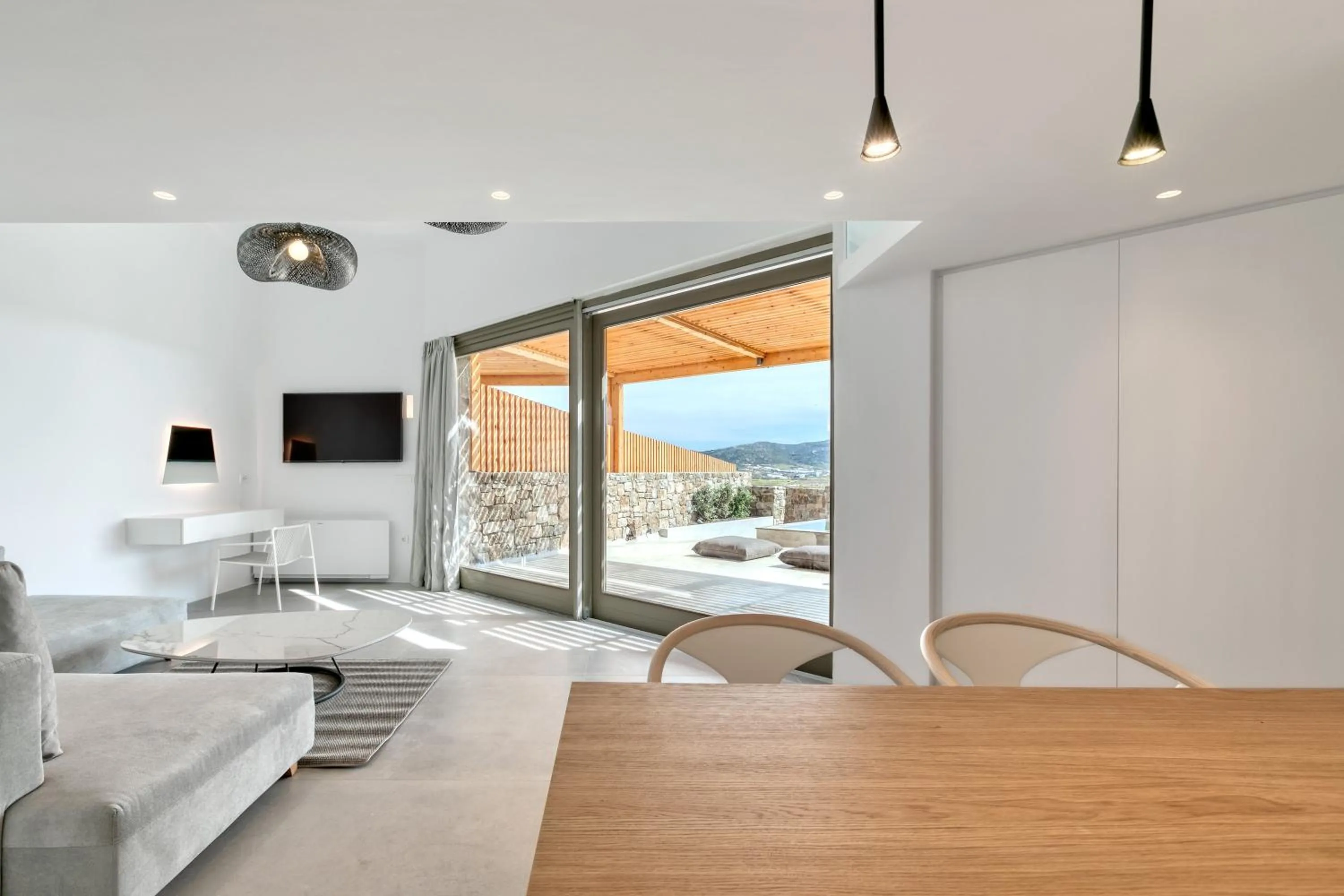 Natural landscape in Nasta Suites & Villas Intentional Living Mykonos