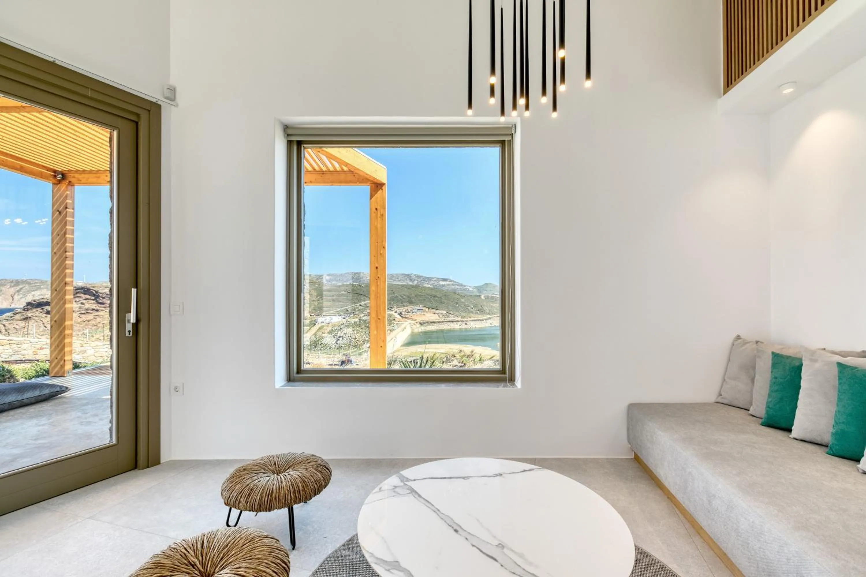 Living room in Nasta Suites & Villas Intentional Living Mykonos