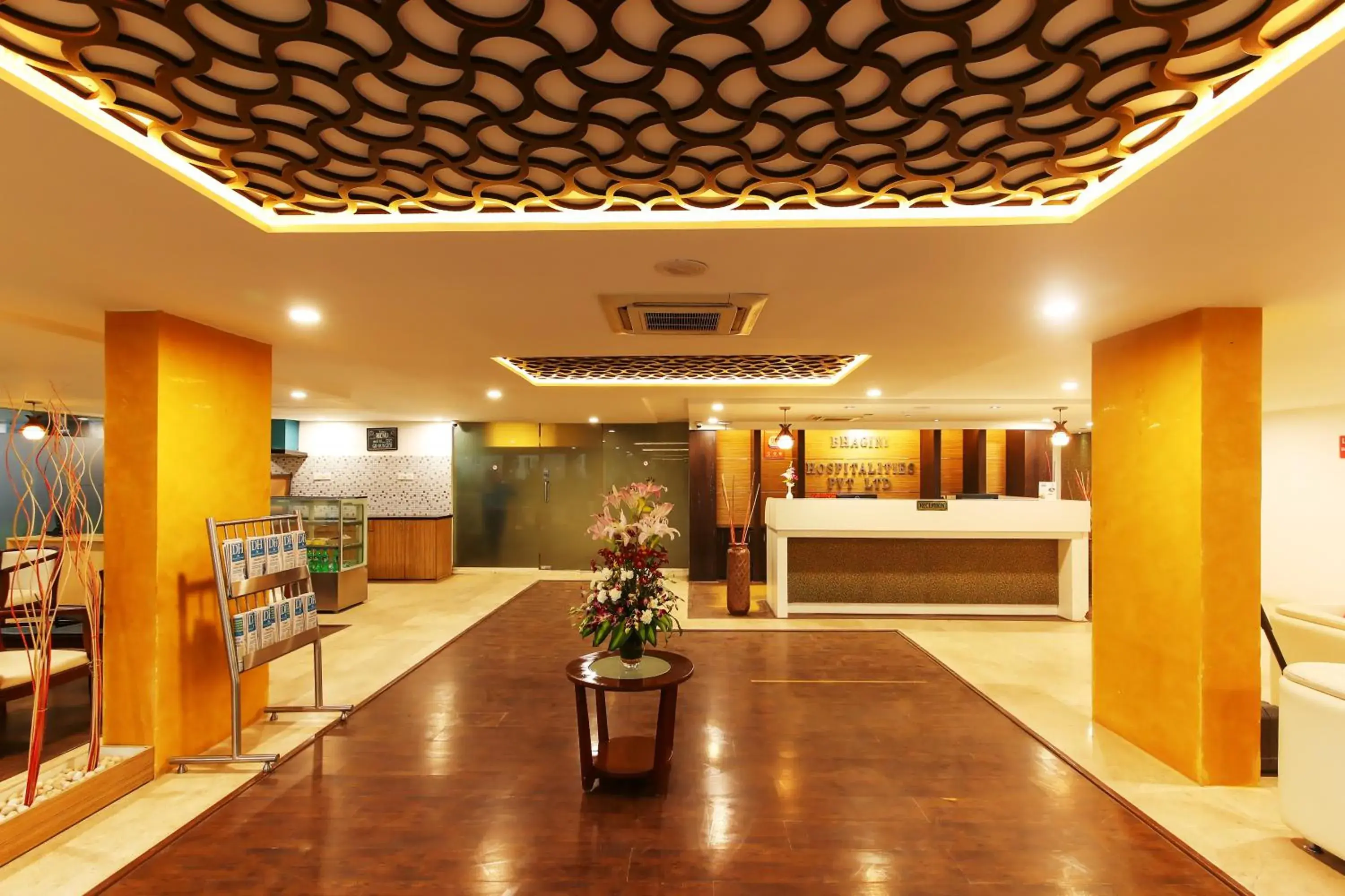 Lobby or reception in Icon Suites by Bhagini Lobby or reception in Icon Suites by Bhagini