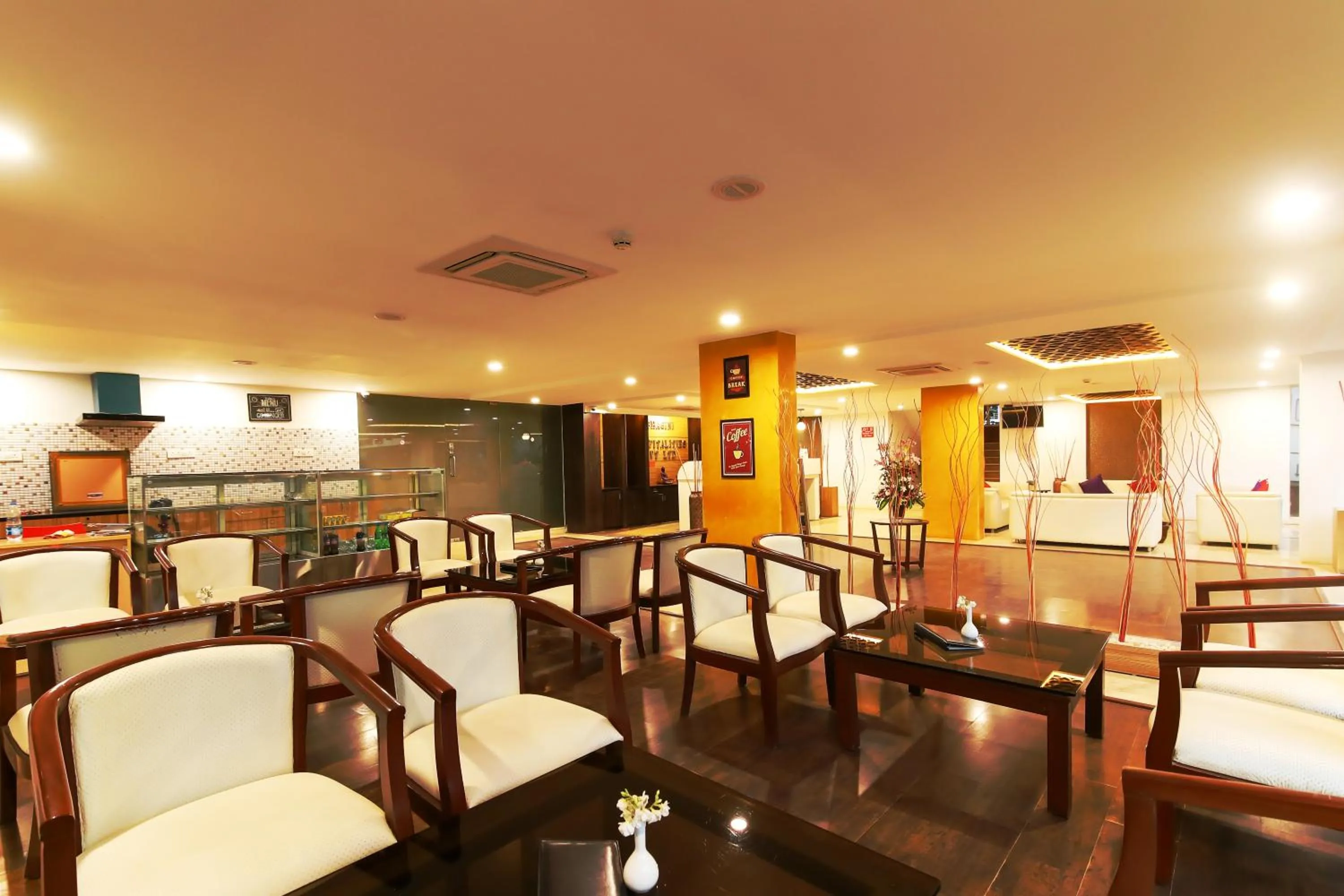 Seating area in Icon Suites by Bhagini