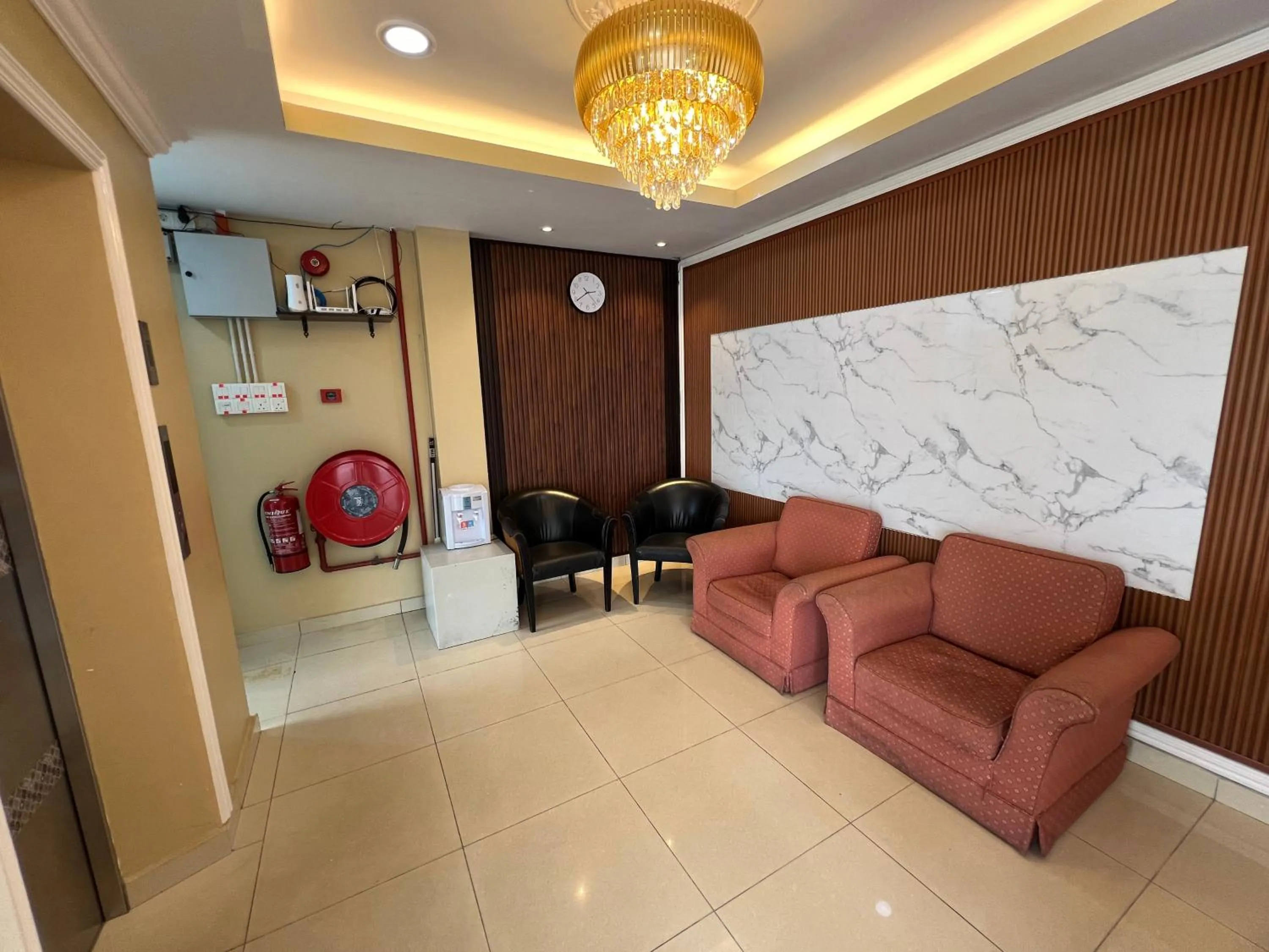 Lobby or reception in Hotel Crystal Villa