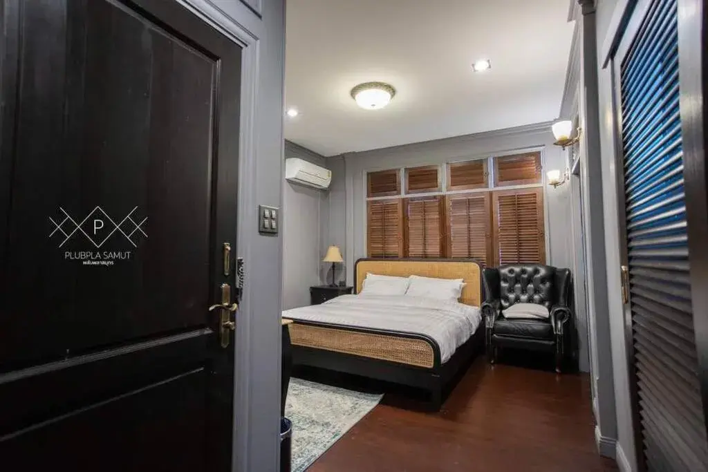 Bed in Plubpla Samut River Villas Bed in Plubpla Samut River Villas