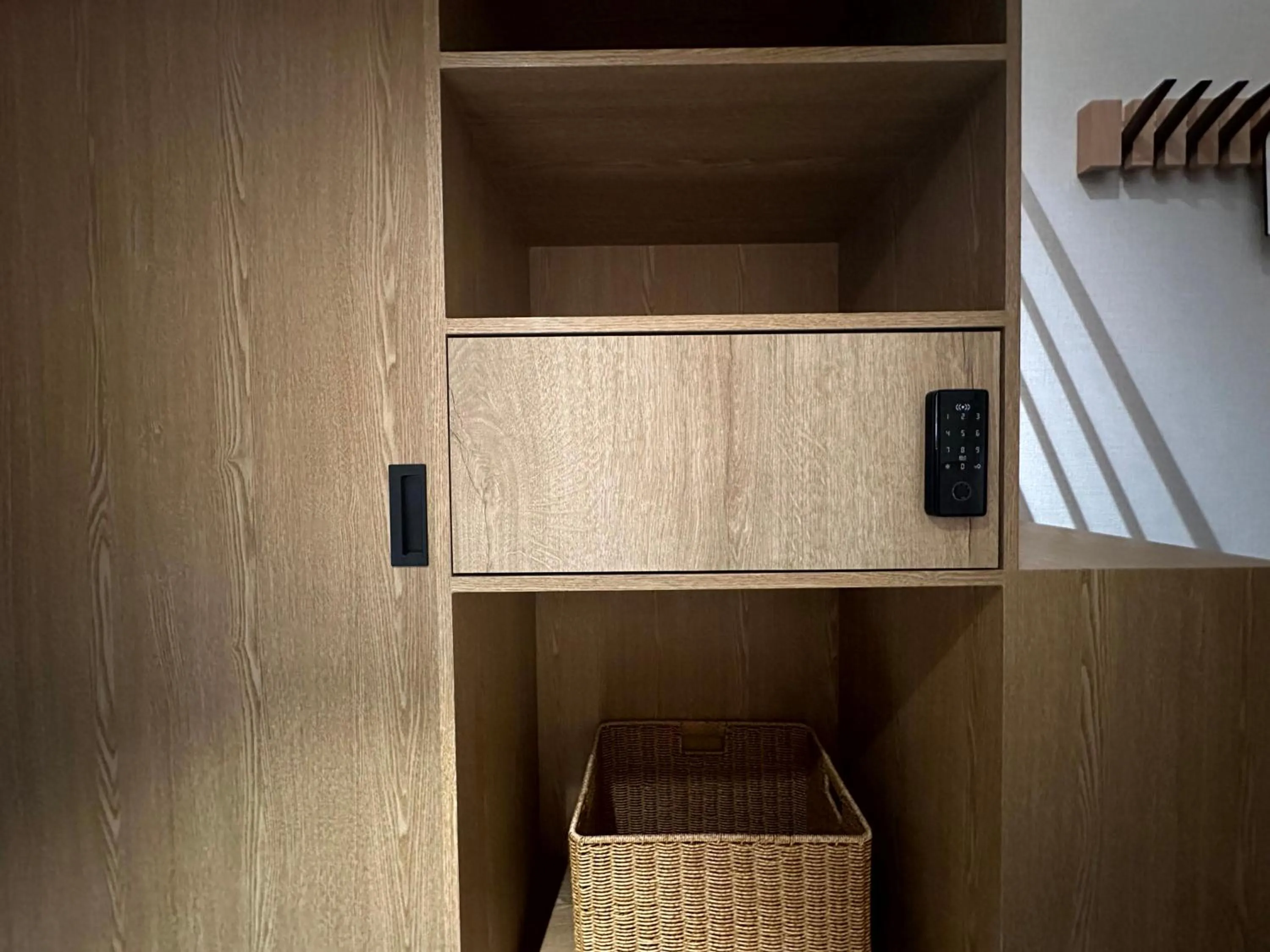 safe in Nomad Live Hostel