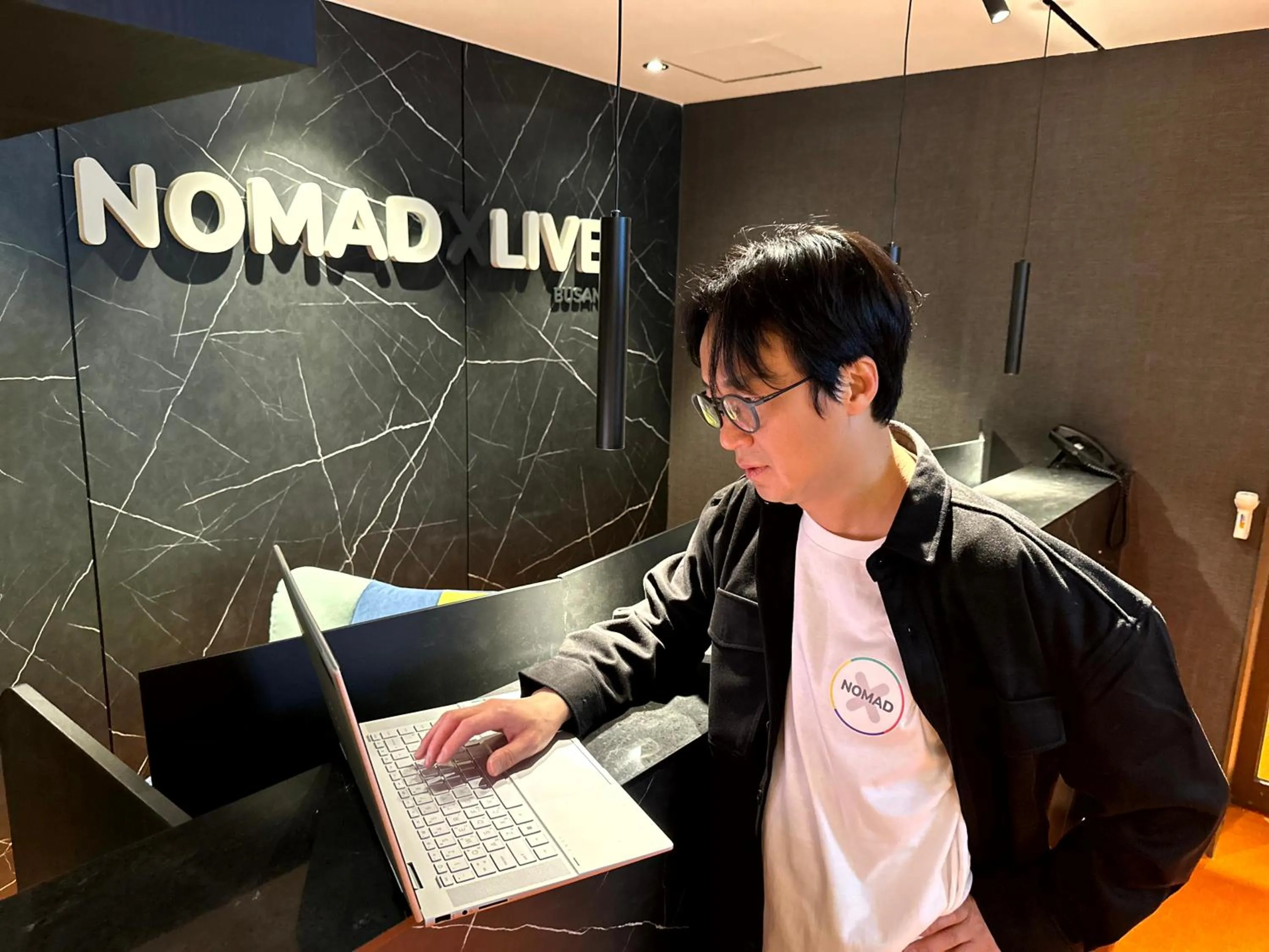 Lobby or reception in Nomad Live Hostel