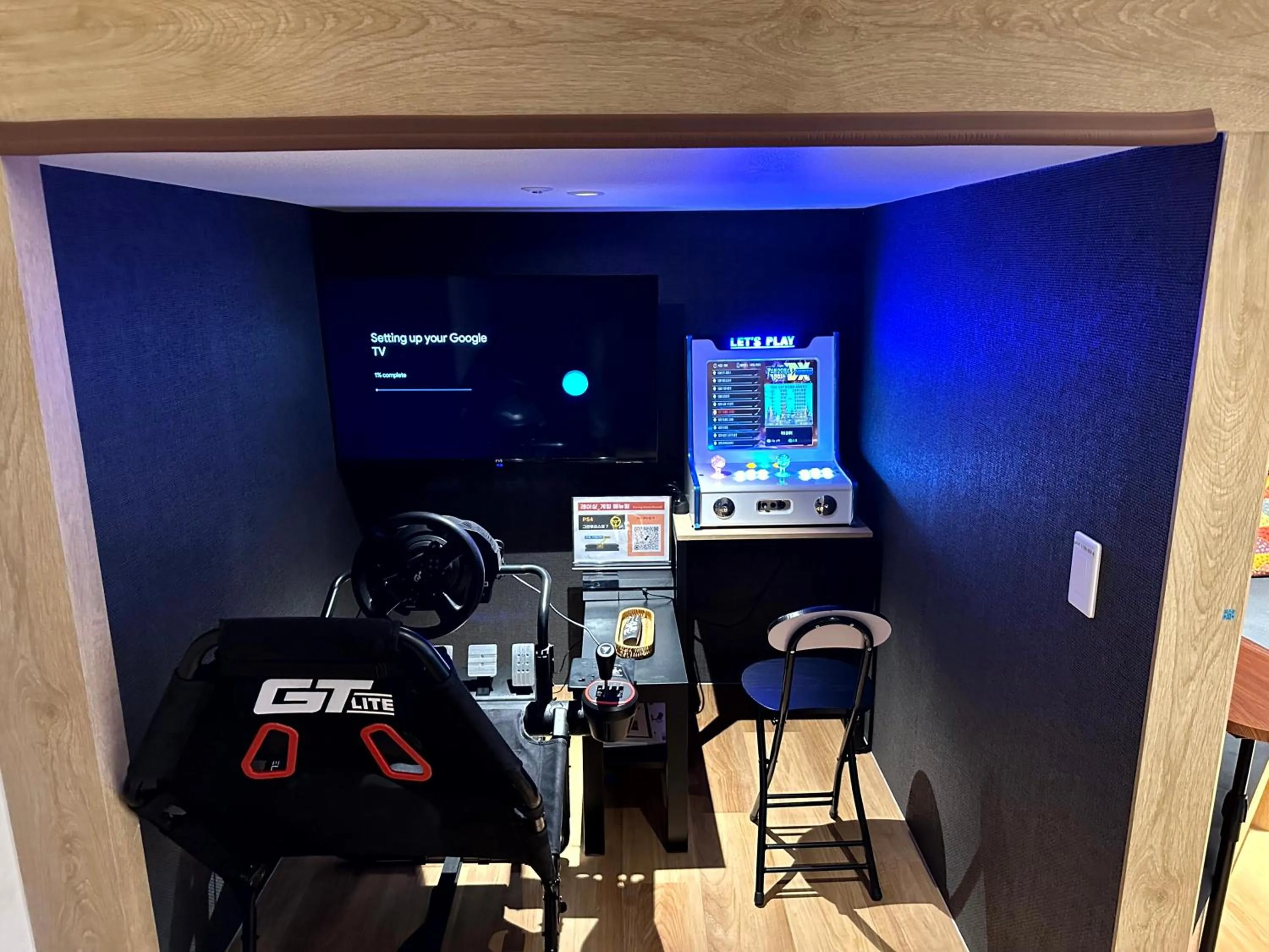 Game Room in Nomad Live Hostel