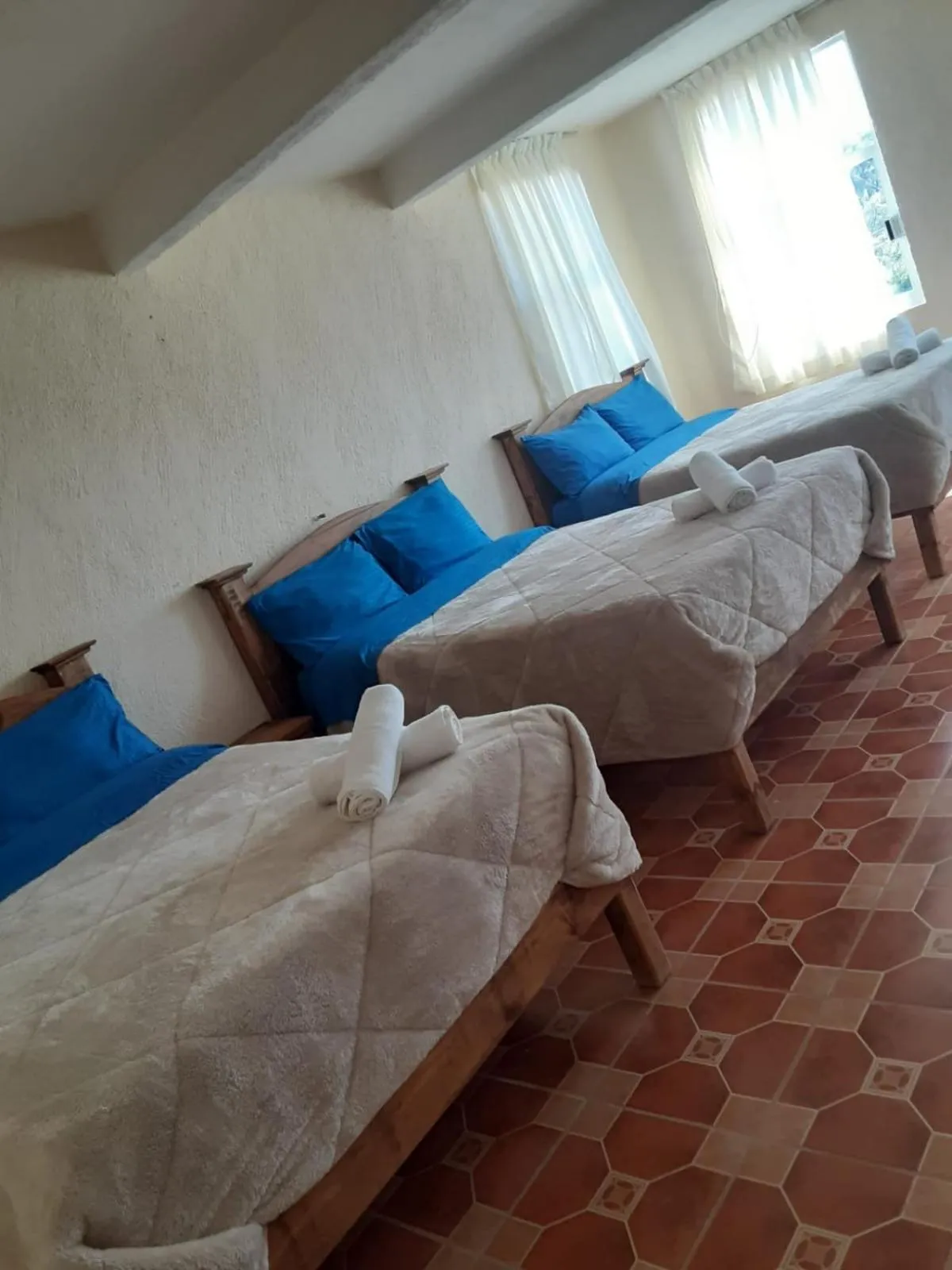 Bed in Hotel Renacer