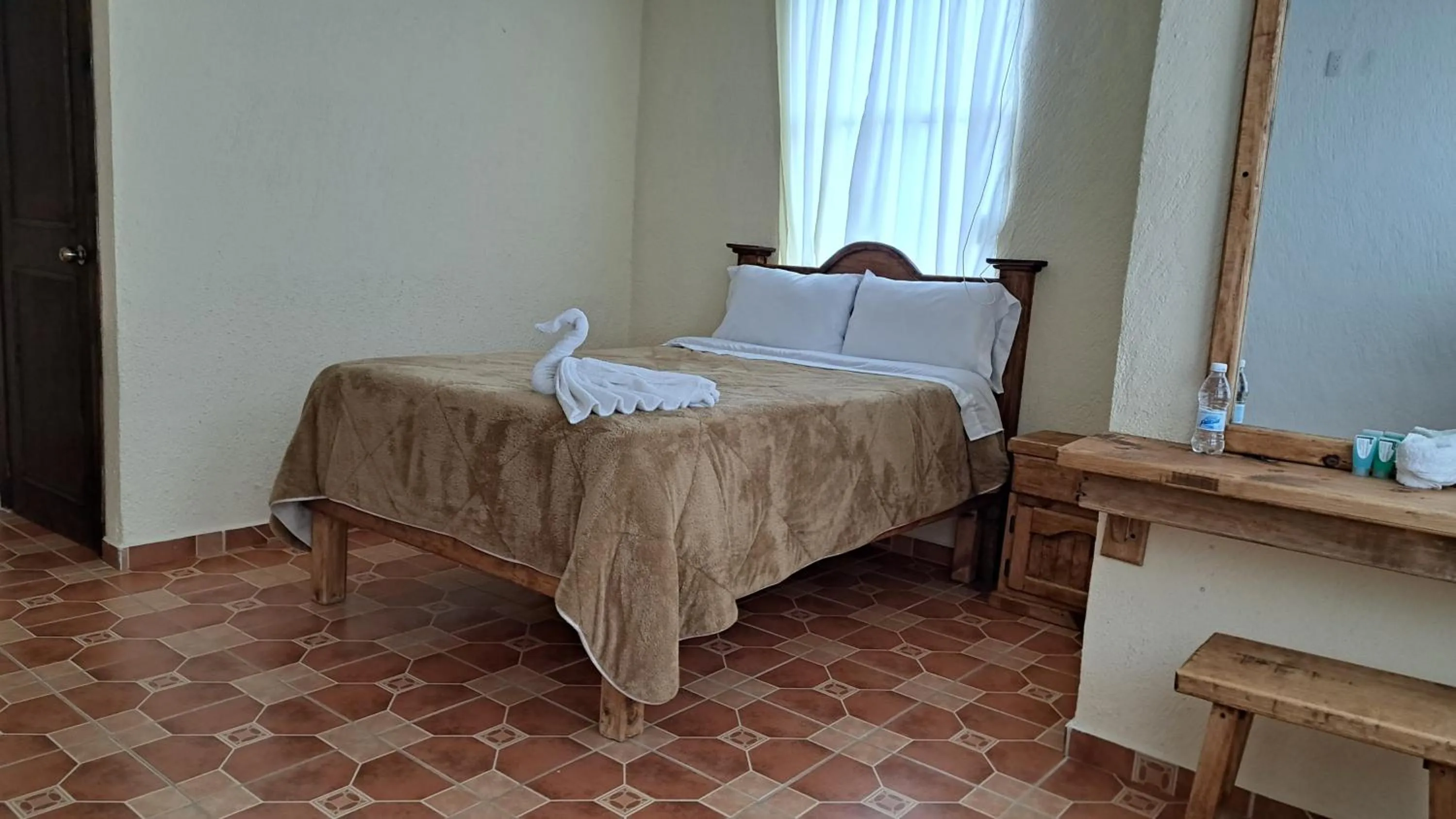 Bed in Hotel Renacer