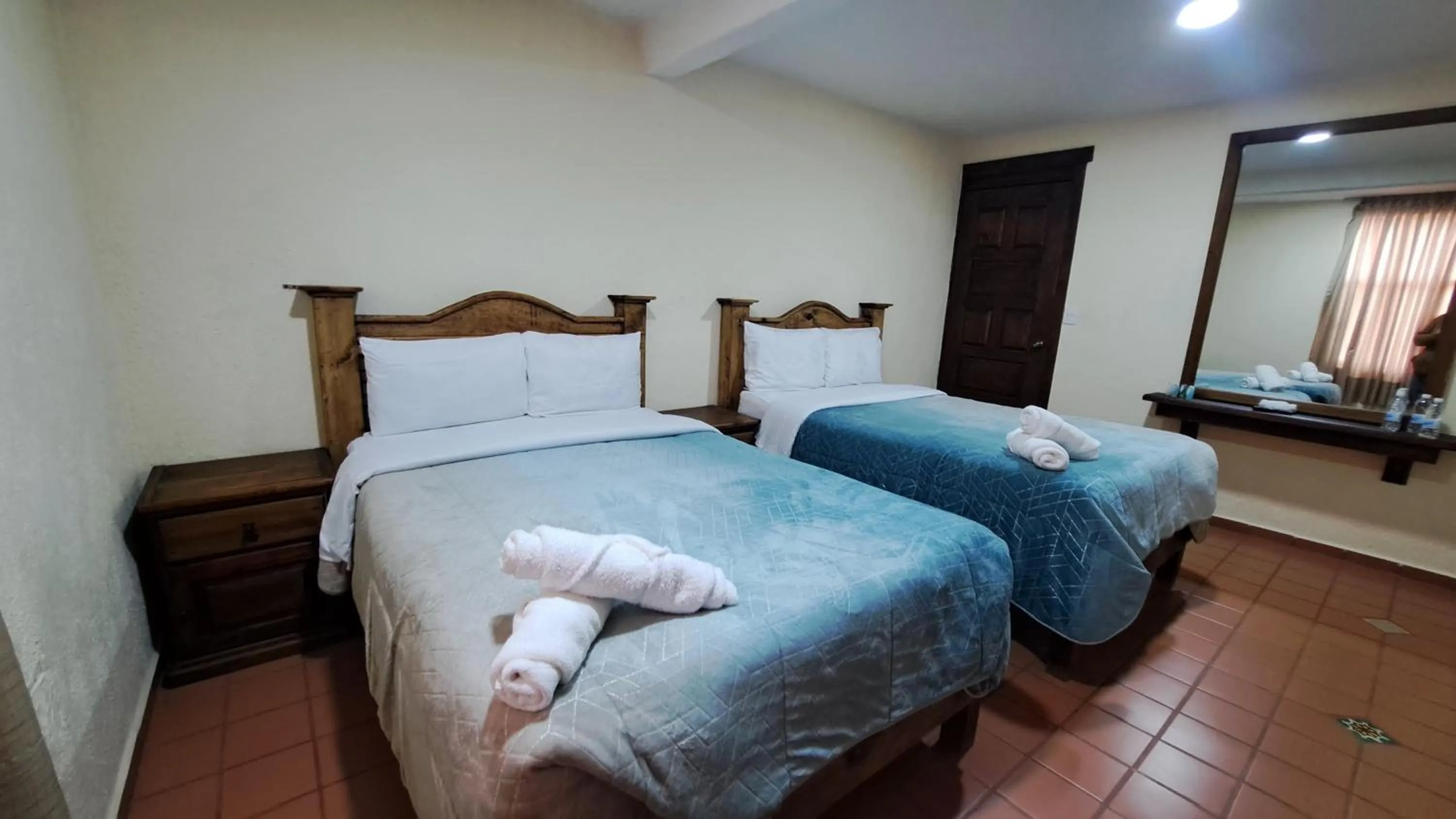 Bed in Hotel Renacer