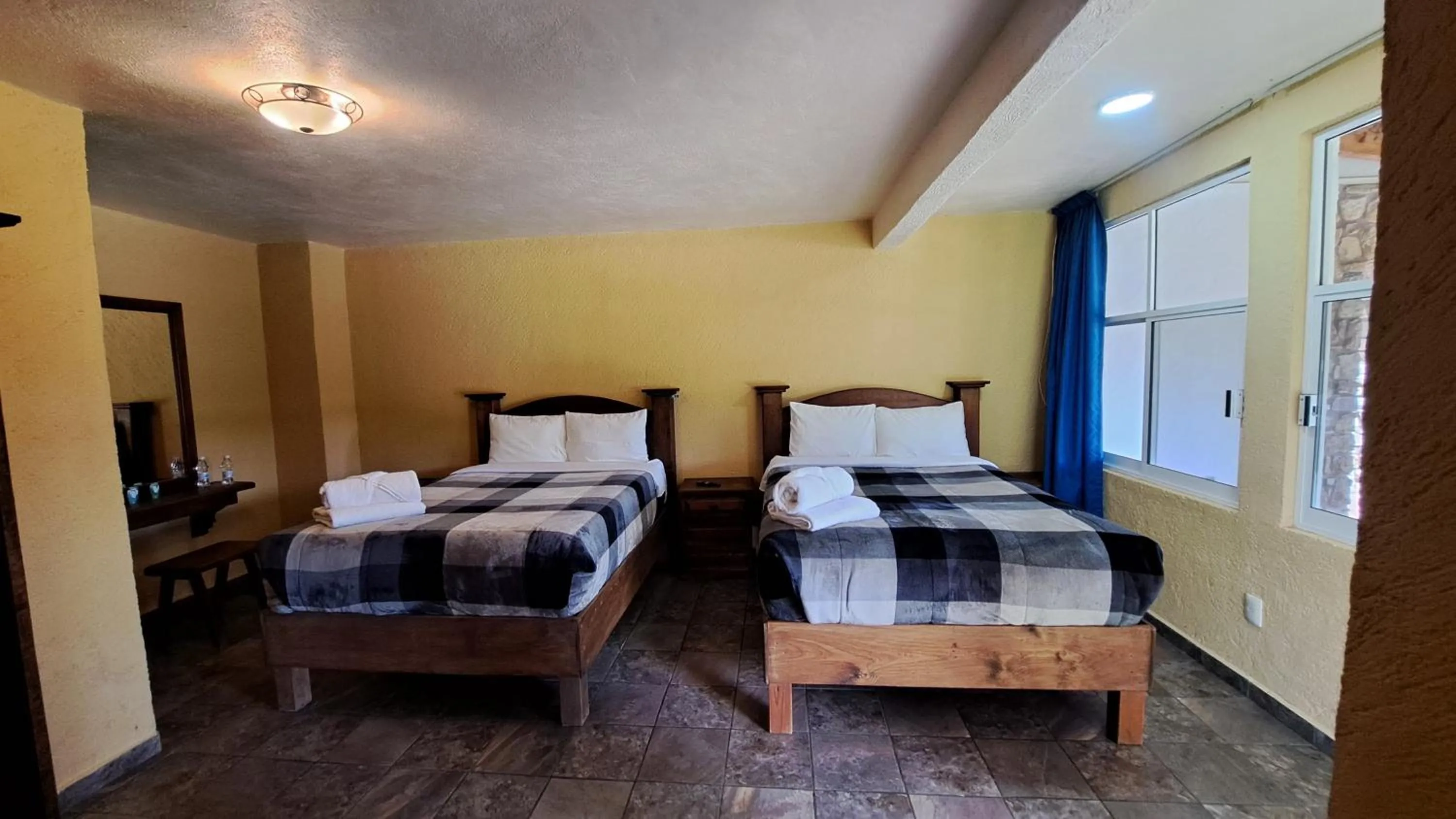 Bed in Hotel Renacer