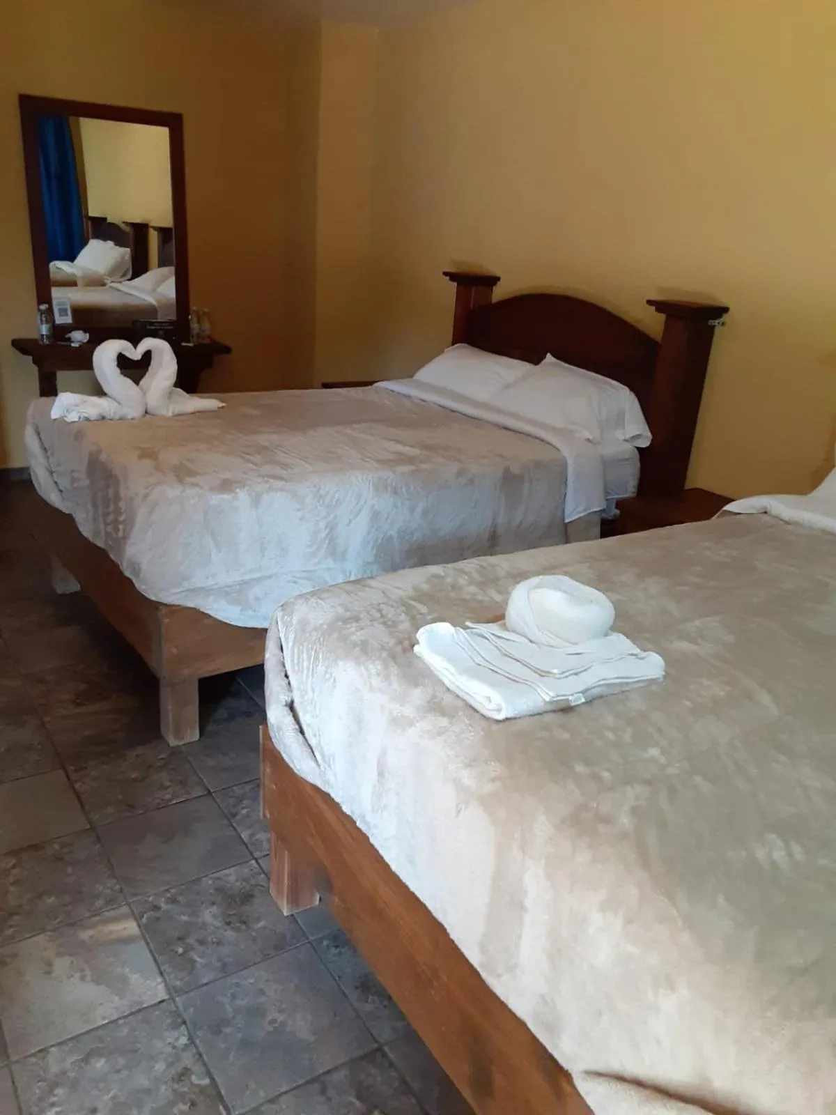 Bed in Hotel Renacer