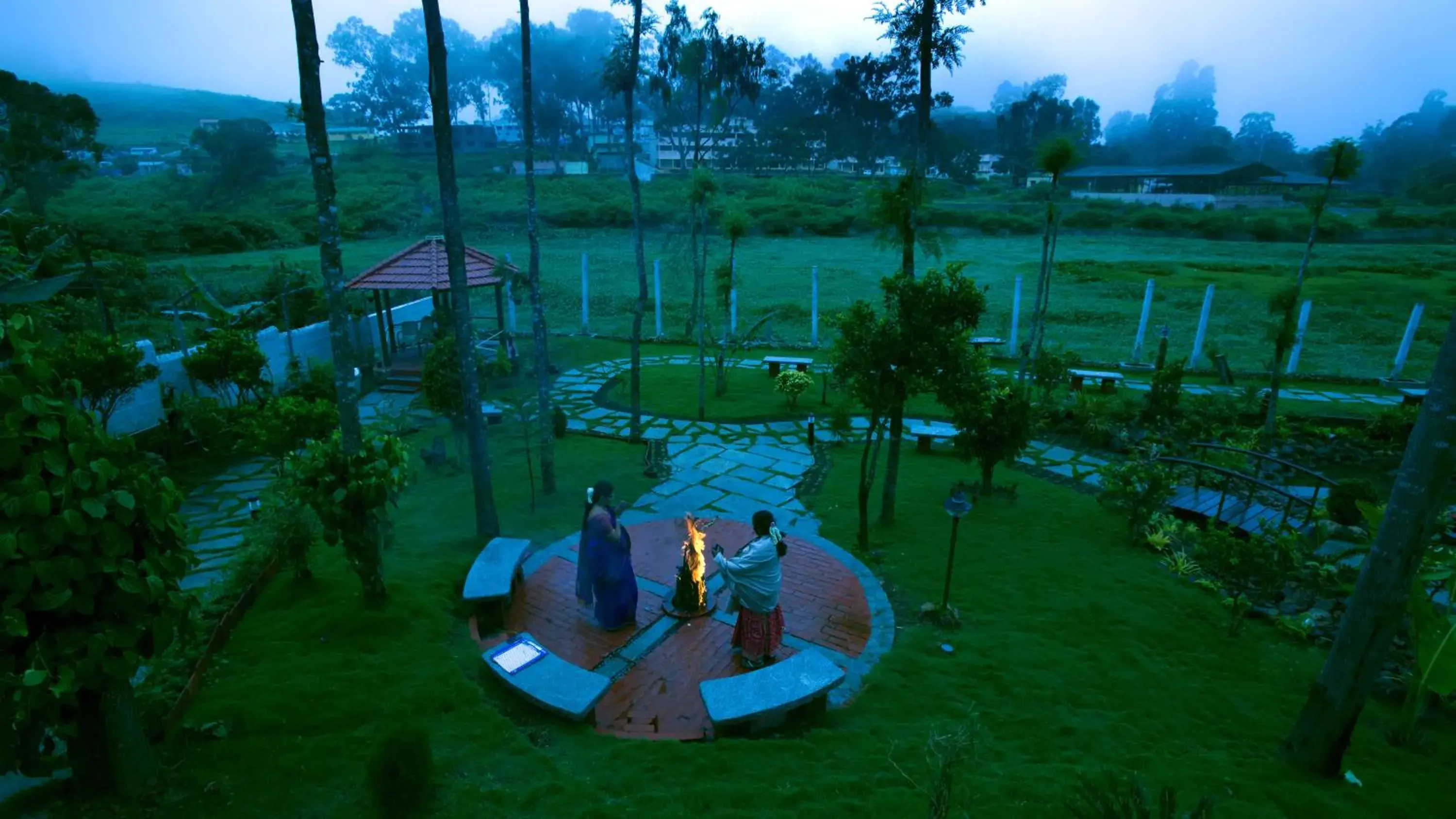 Bird's eye view in Happy Nest Yercaud Bird's eye view in Happy Nest Yercaud