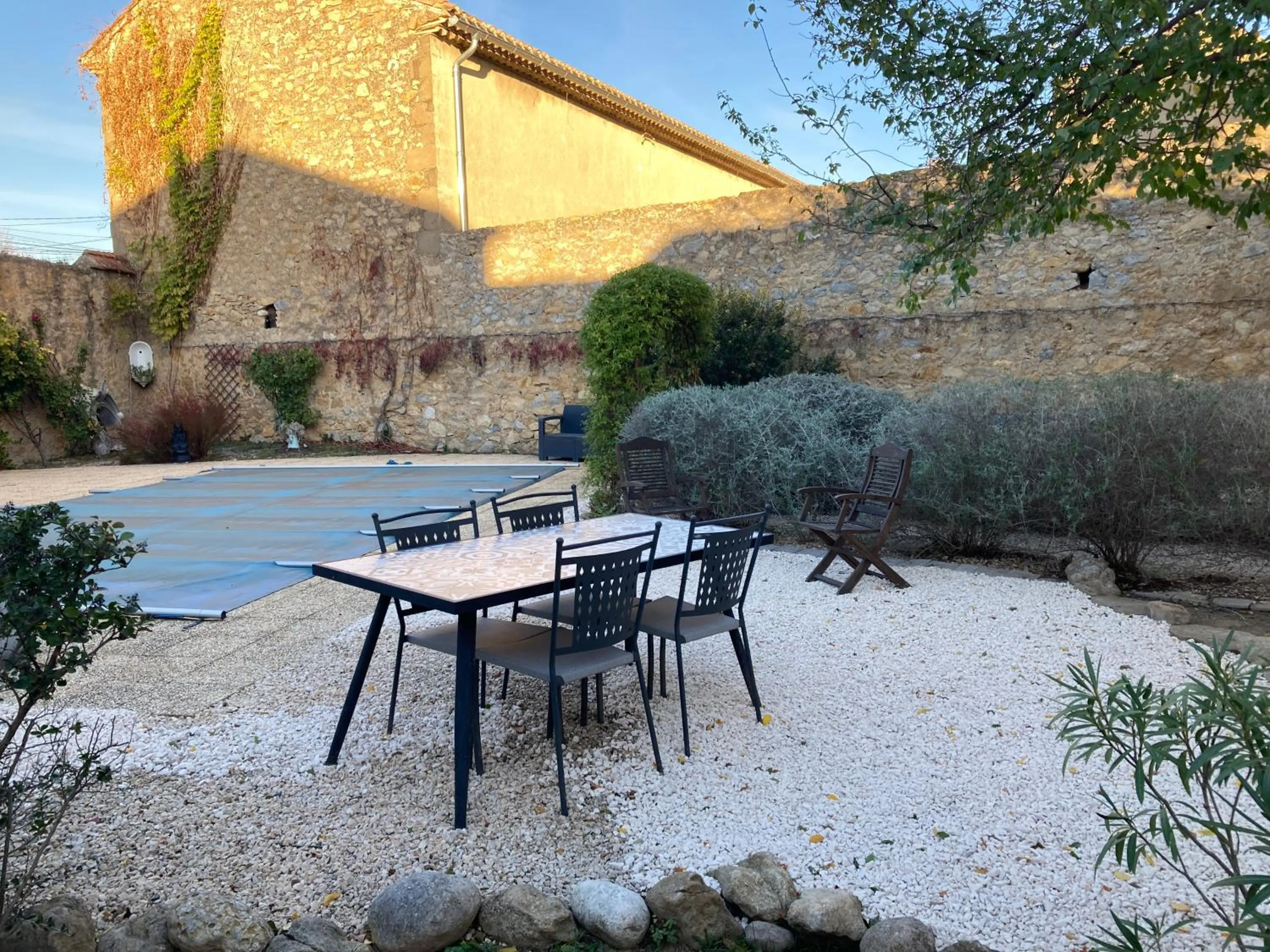 Garden in La Villa Celine