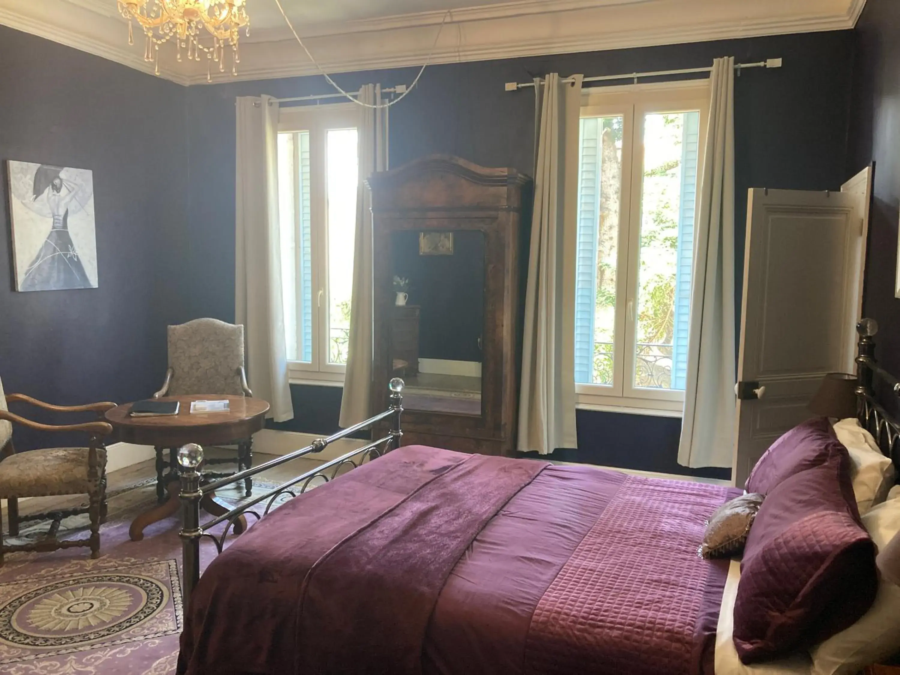Double Room with Garden View in La Villa Celine Double Room with Garden View in La Villa Celine