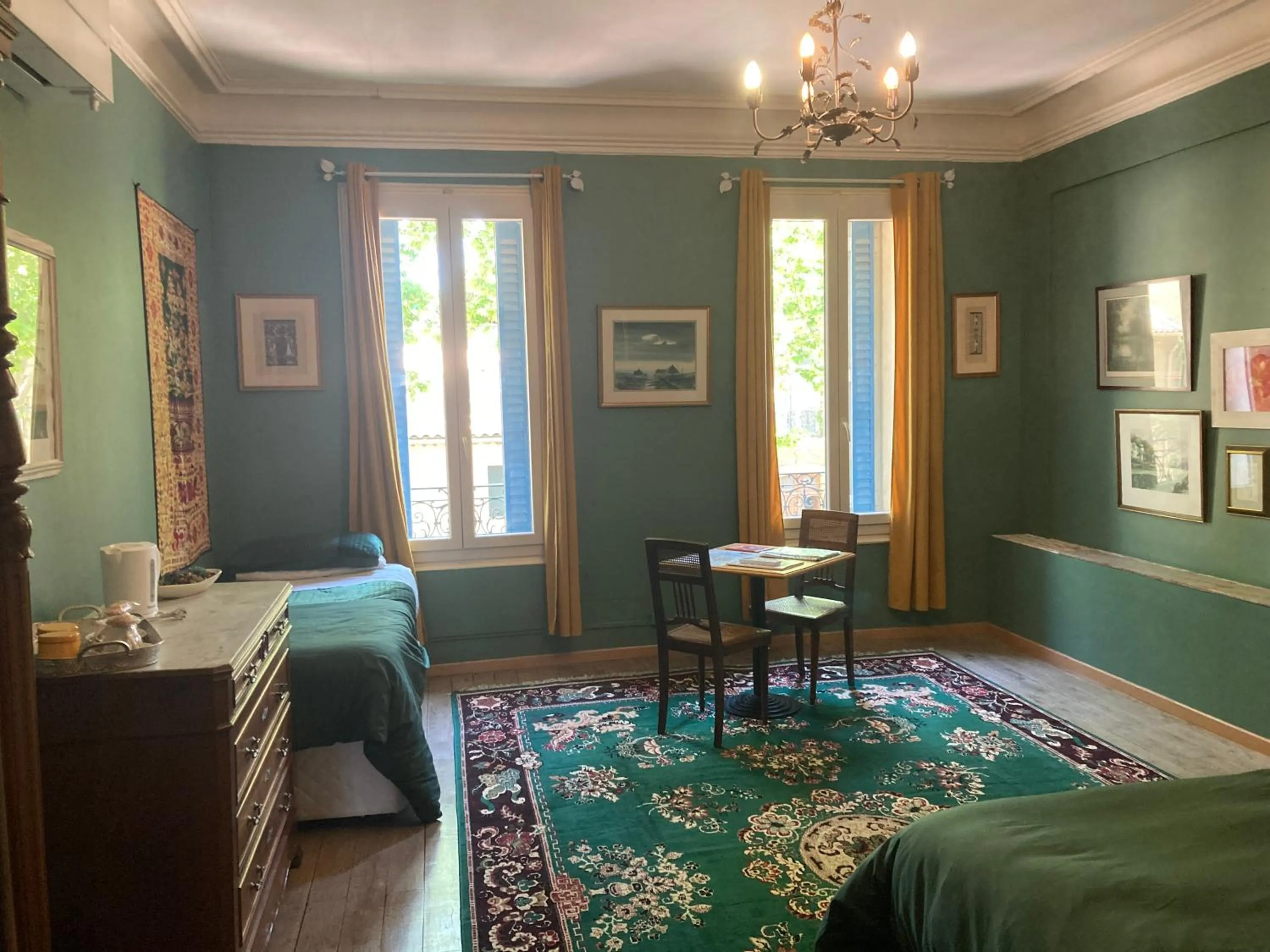 Bedroom in La Villa Celine