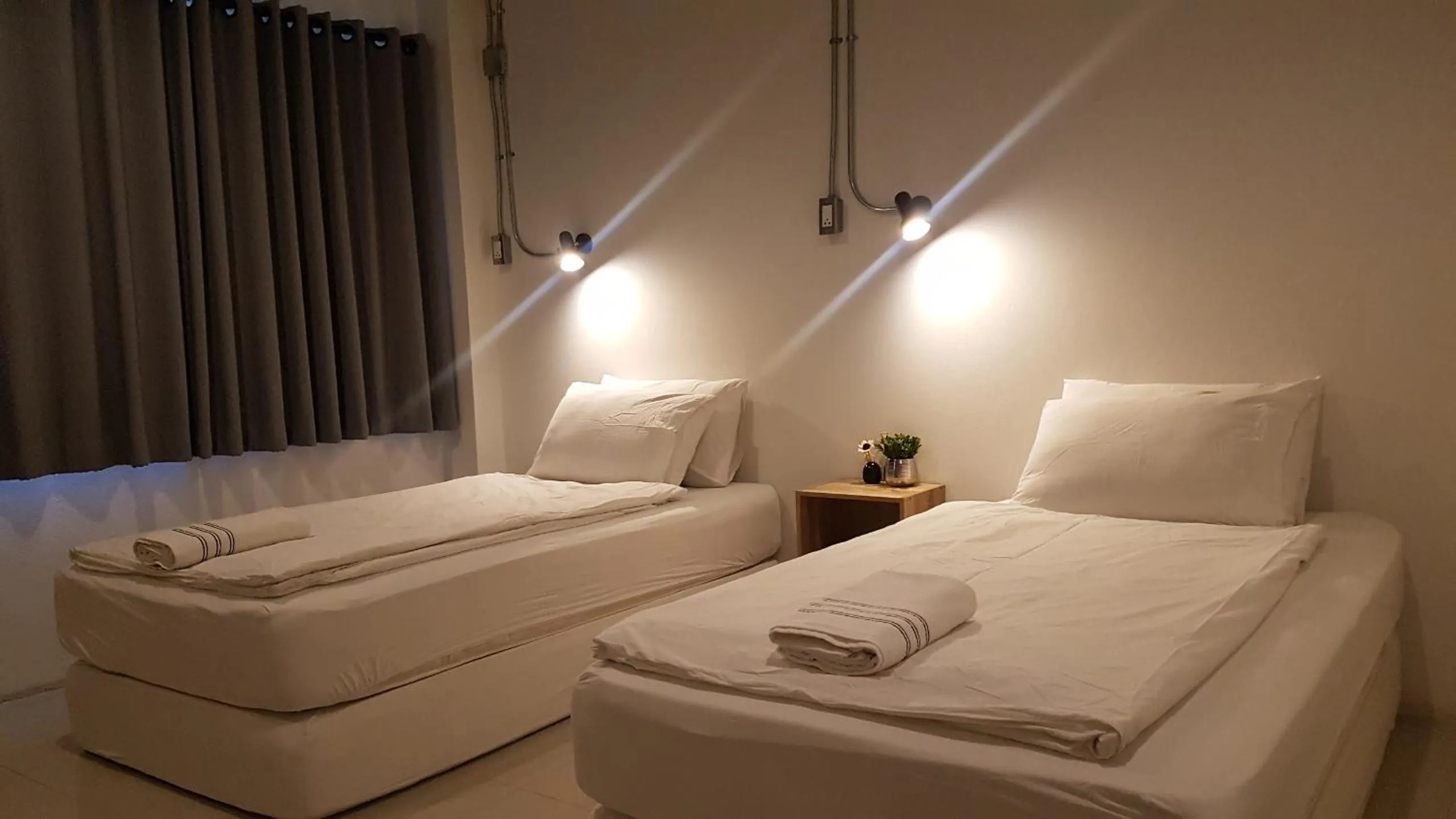 Twin Room with City View and Shared Bathroom in Non@Chiang Mai