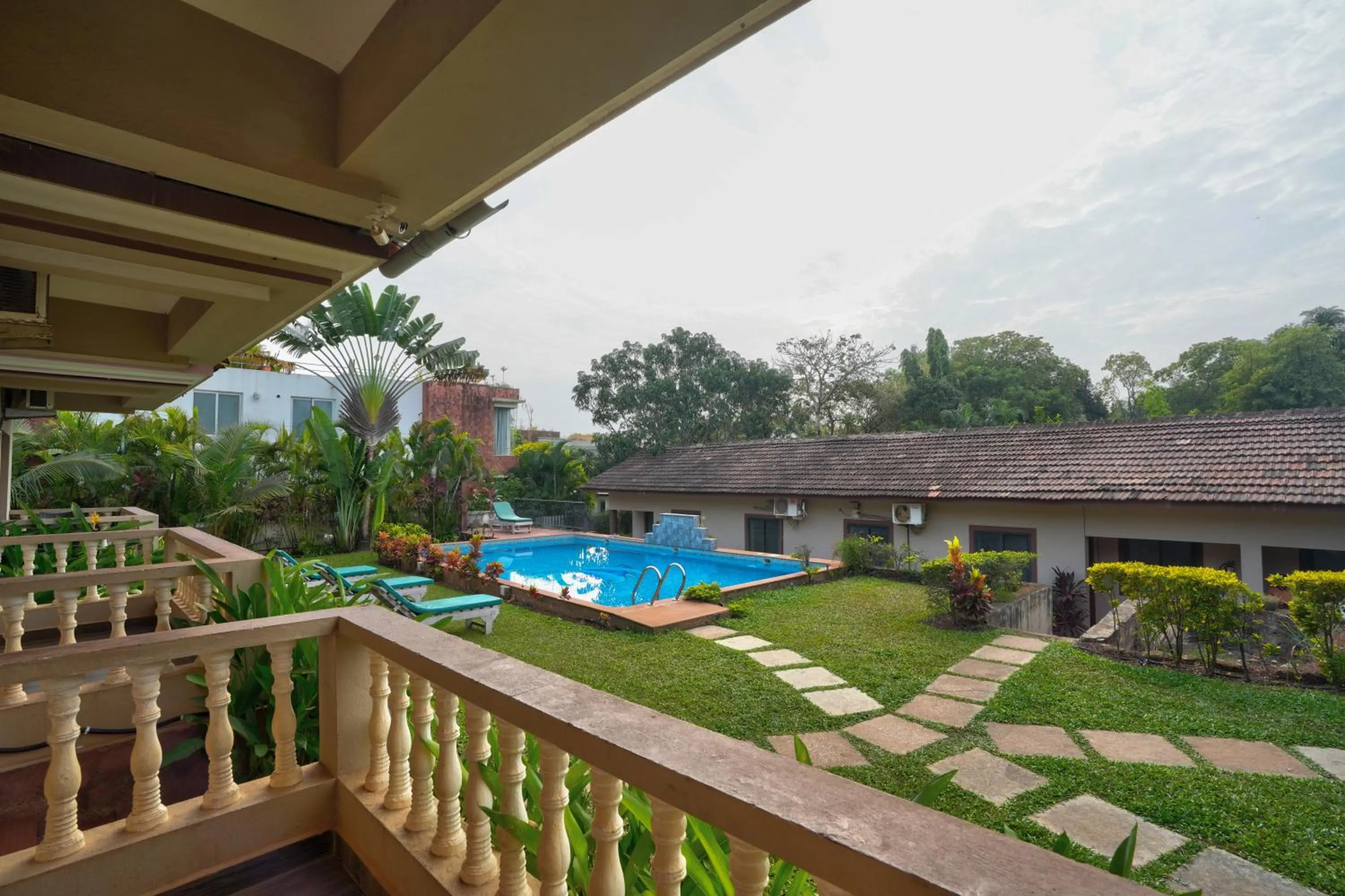 Garden in Casa De Royale - Anjuna