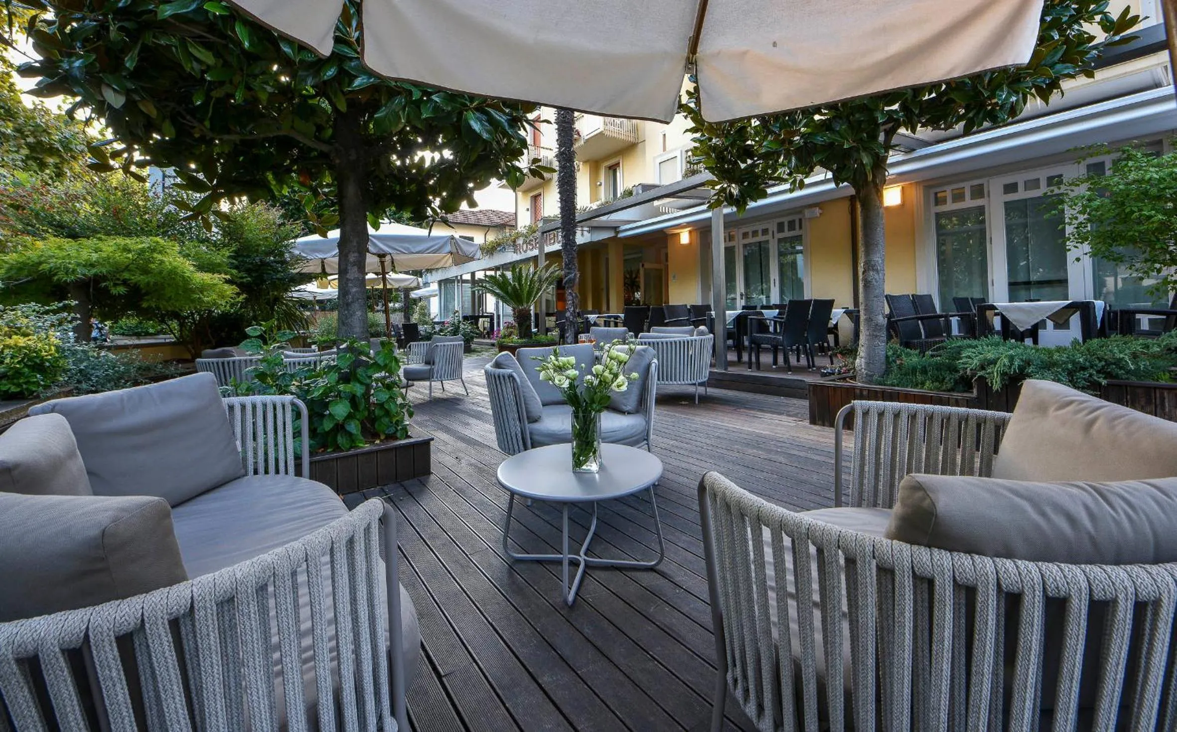 Garden in Hotel Rosenblatt