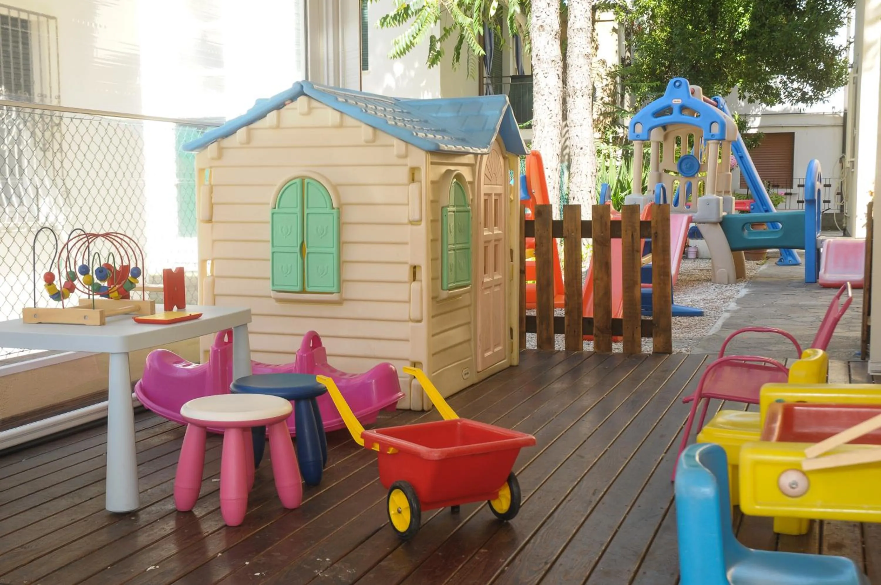 Children play ground in Hotel Rosenblatt