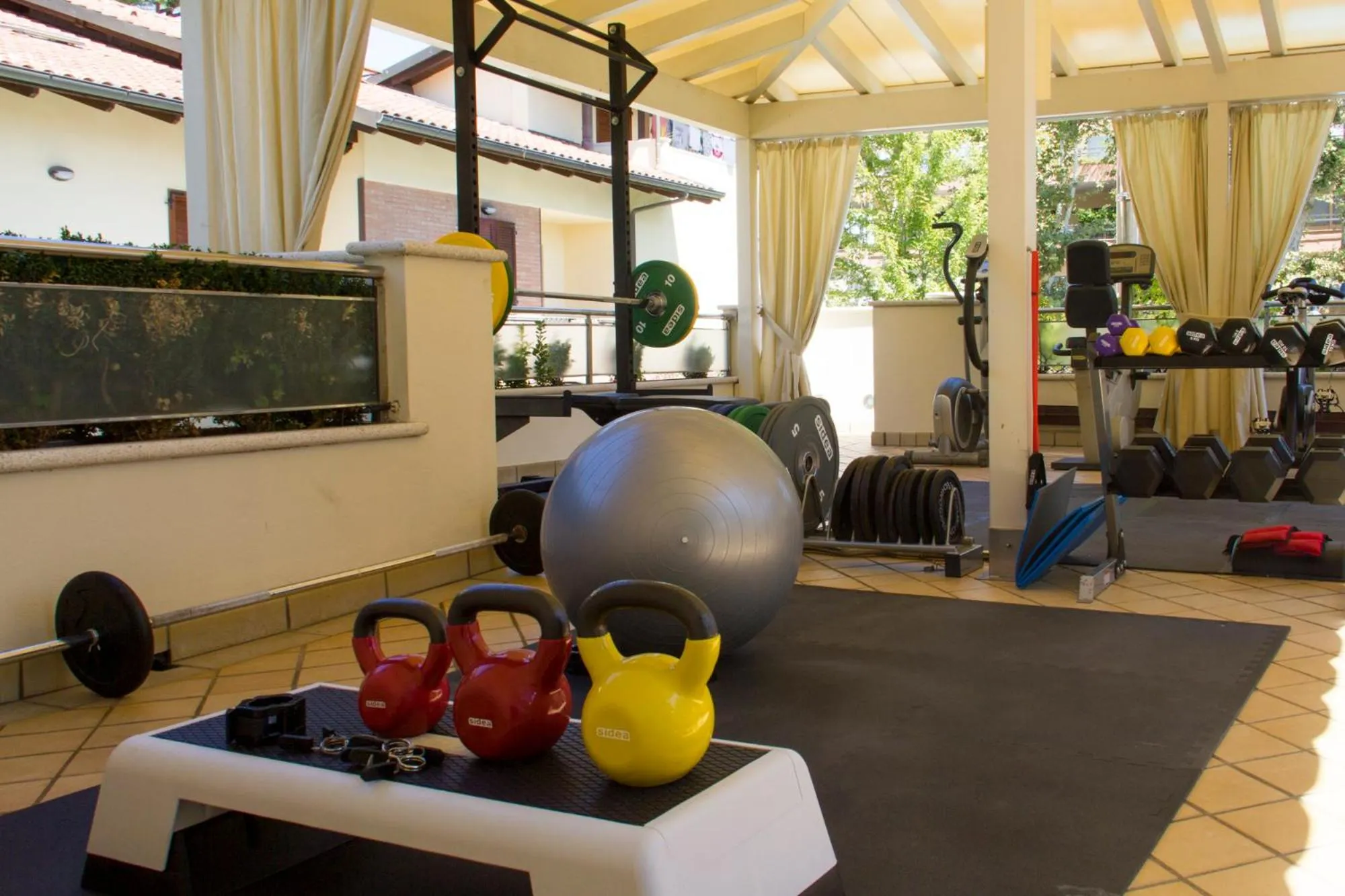 Fitness centre/facilities in Hotel Rosenblatt