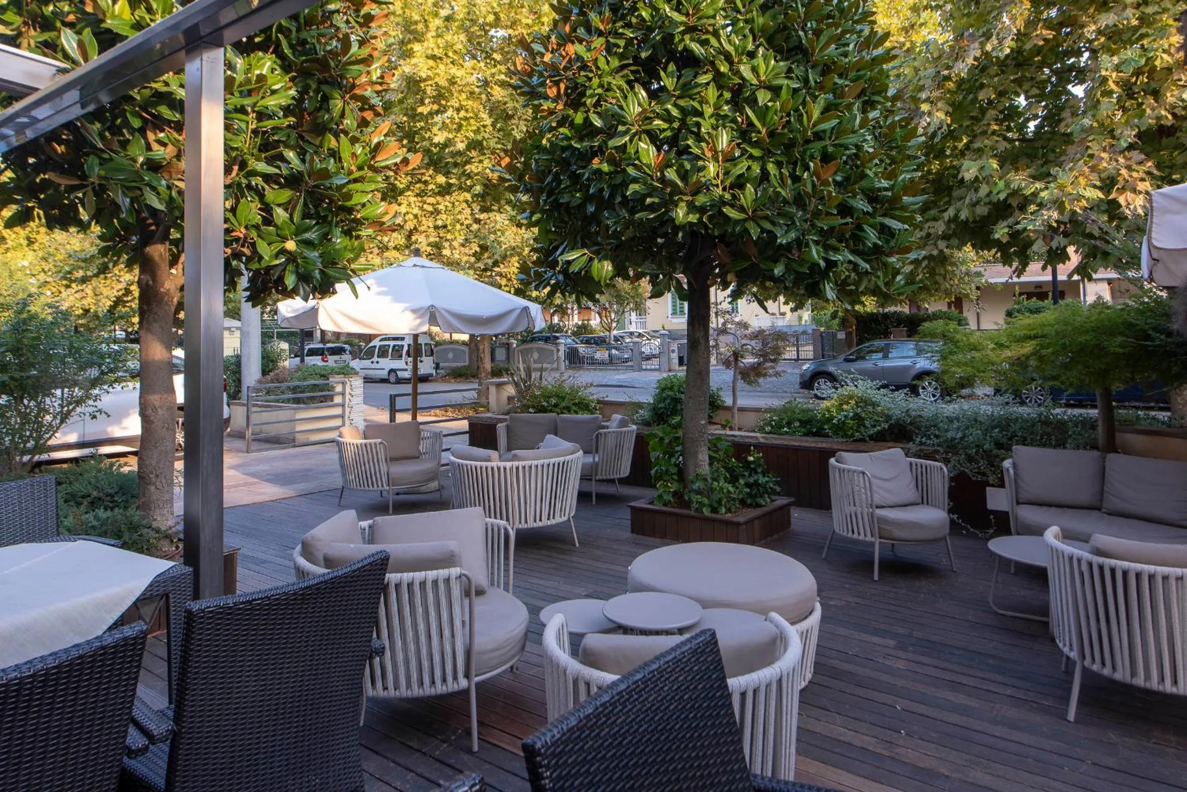 Garden in Hotel Rosenblatt