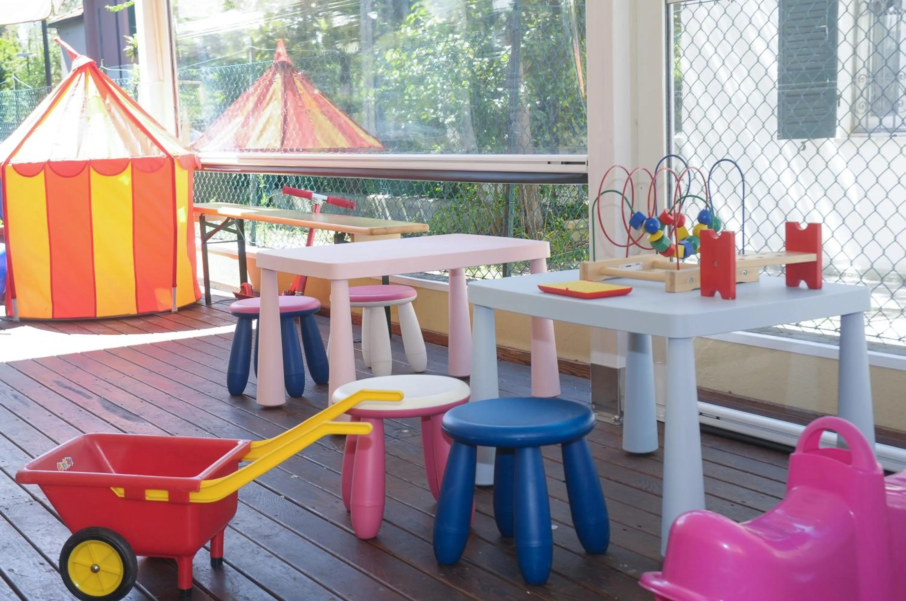 Children play ground in Hotel Rosenblatt