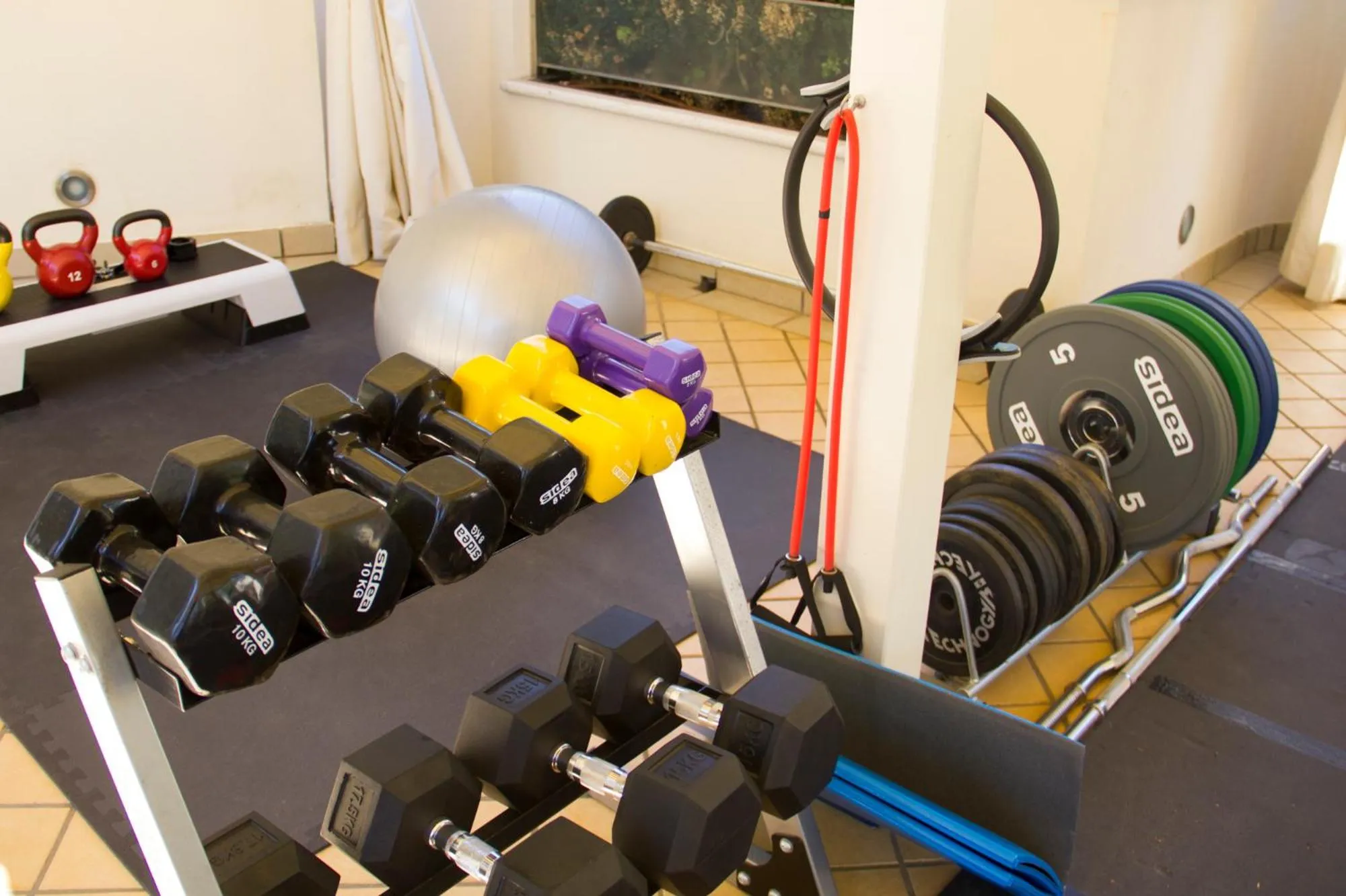 Fitness centre/facilities in Hotel Rosenblatt