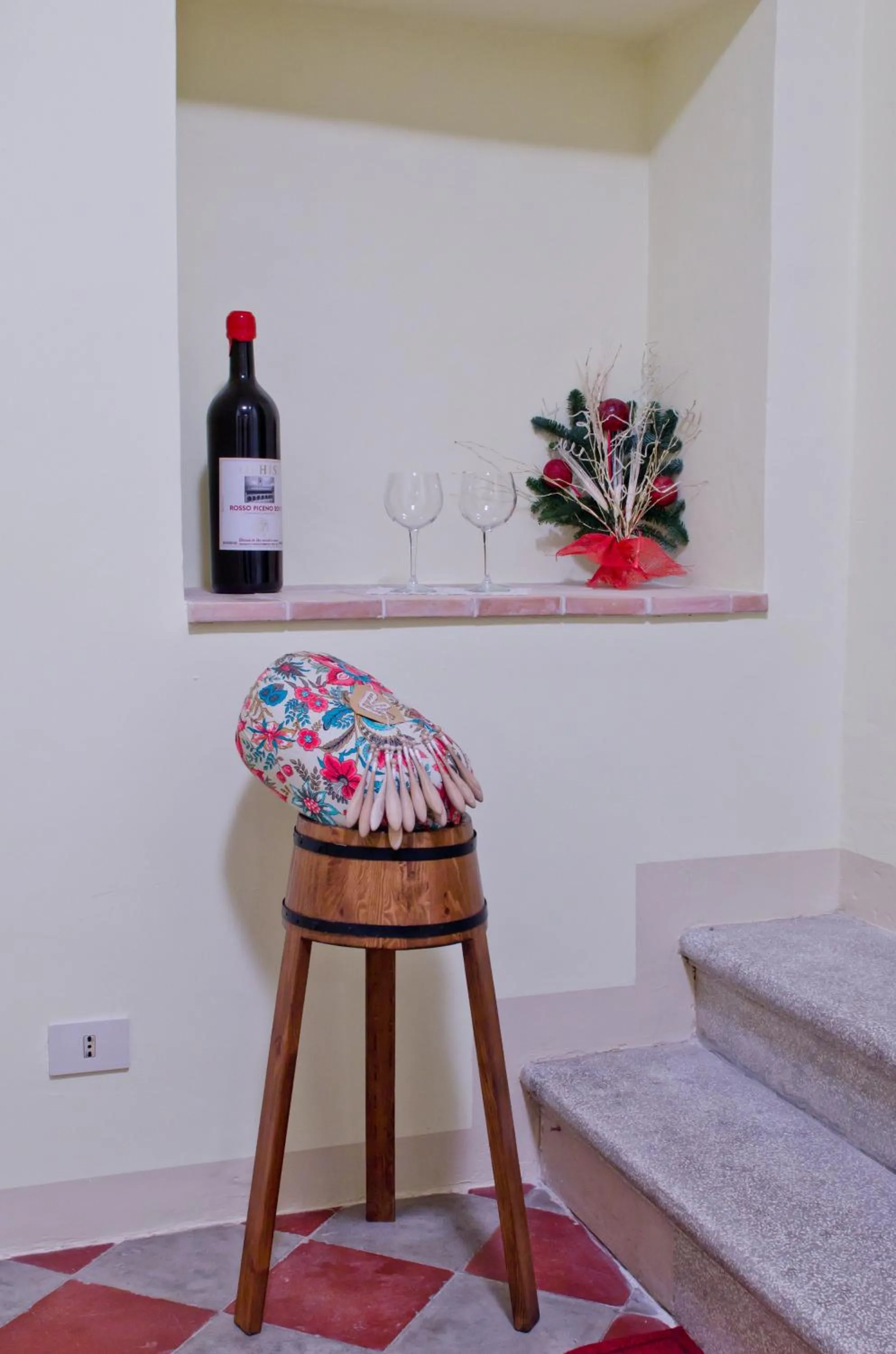 Decorative detail in Dimora nel borgo