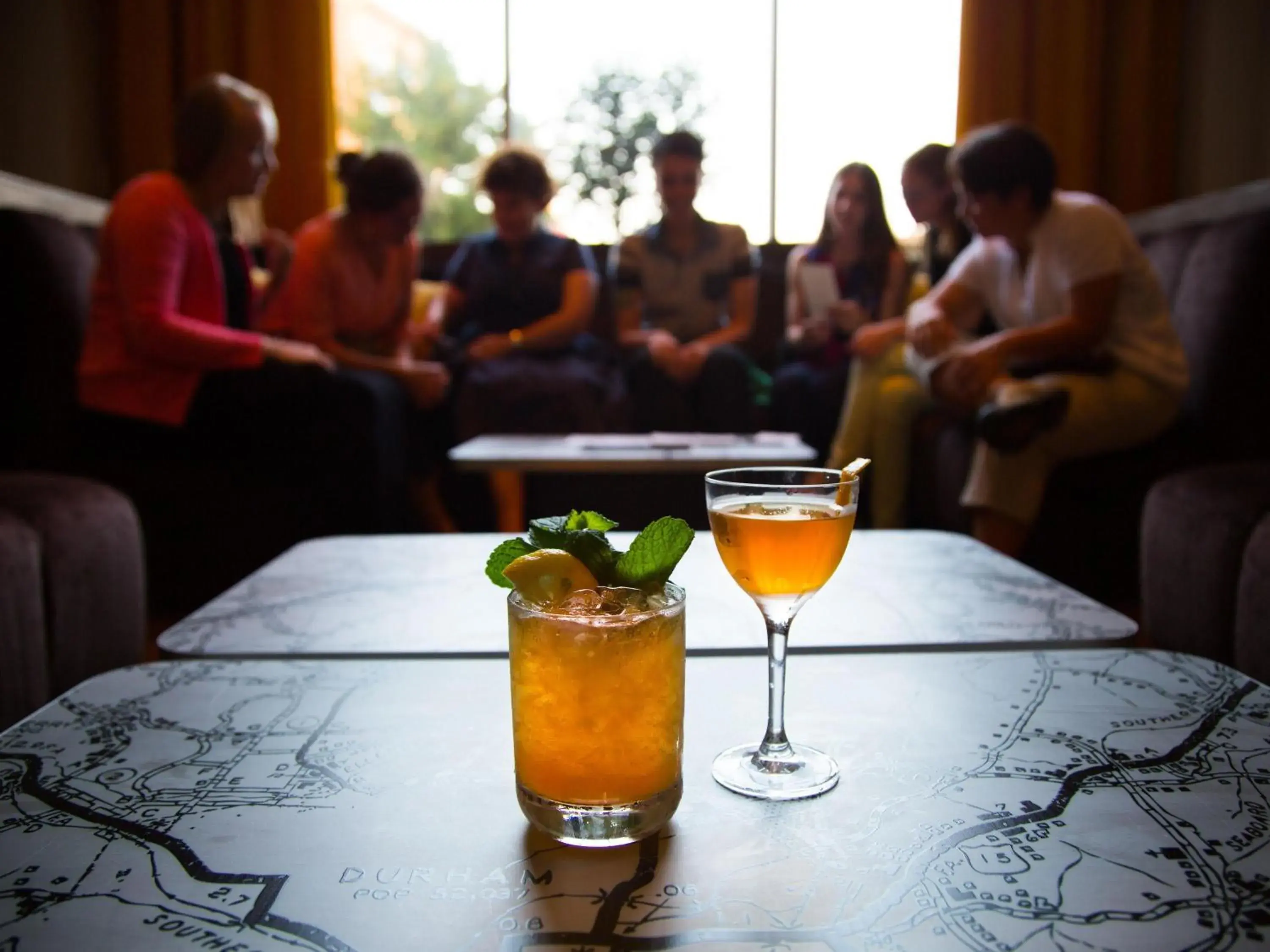 Lounge or bar in 21c Museum Hotel Durham Lounge or bar in 21c Museum Hotel Durham