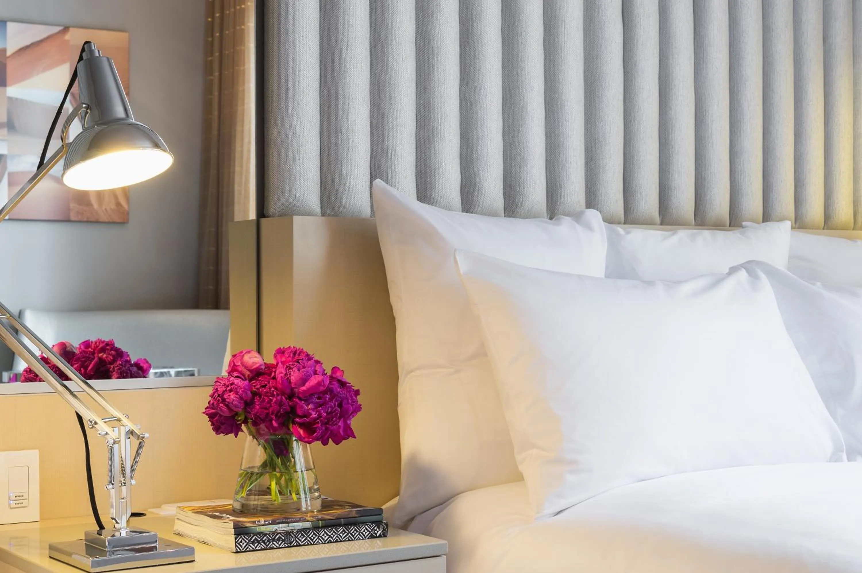 Bed in 21c Museum Hotel Durham