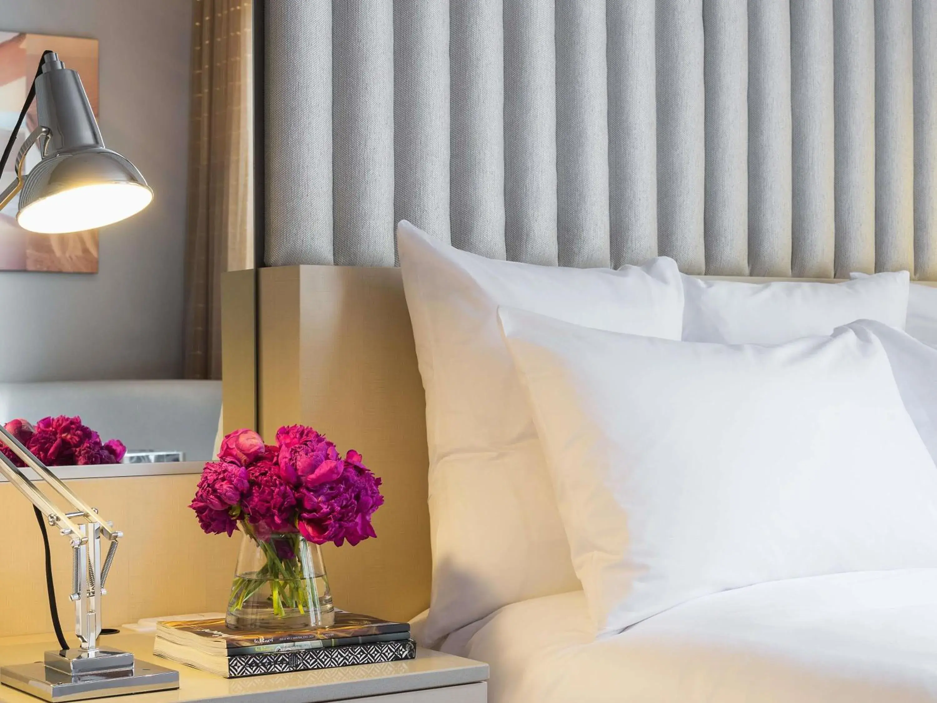 Bedroom, Bed in 21c Museum Hotel Durham Bedroom, Bed in 21c Museum Hotel Durham