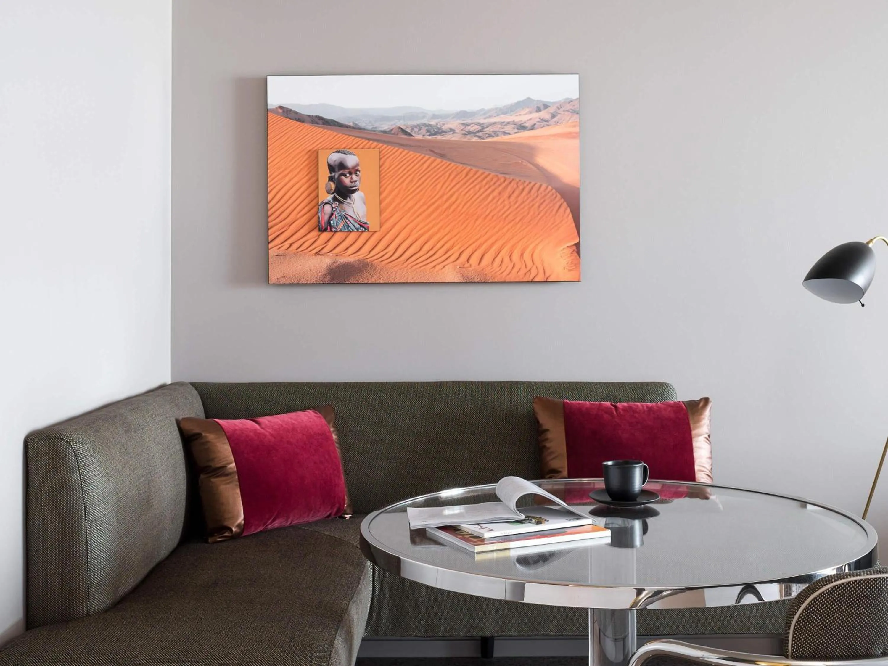 Photo of the whole room in 21c Museum Hotel Durham