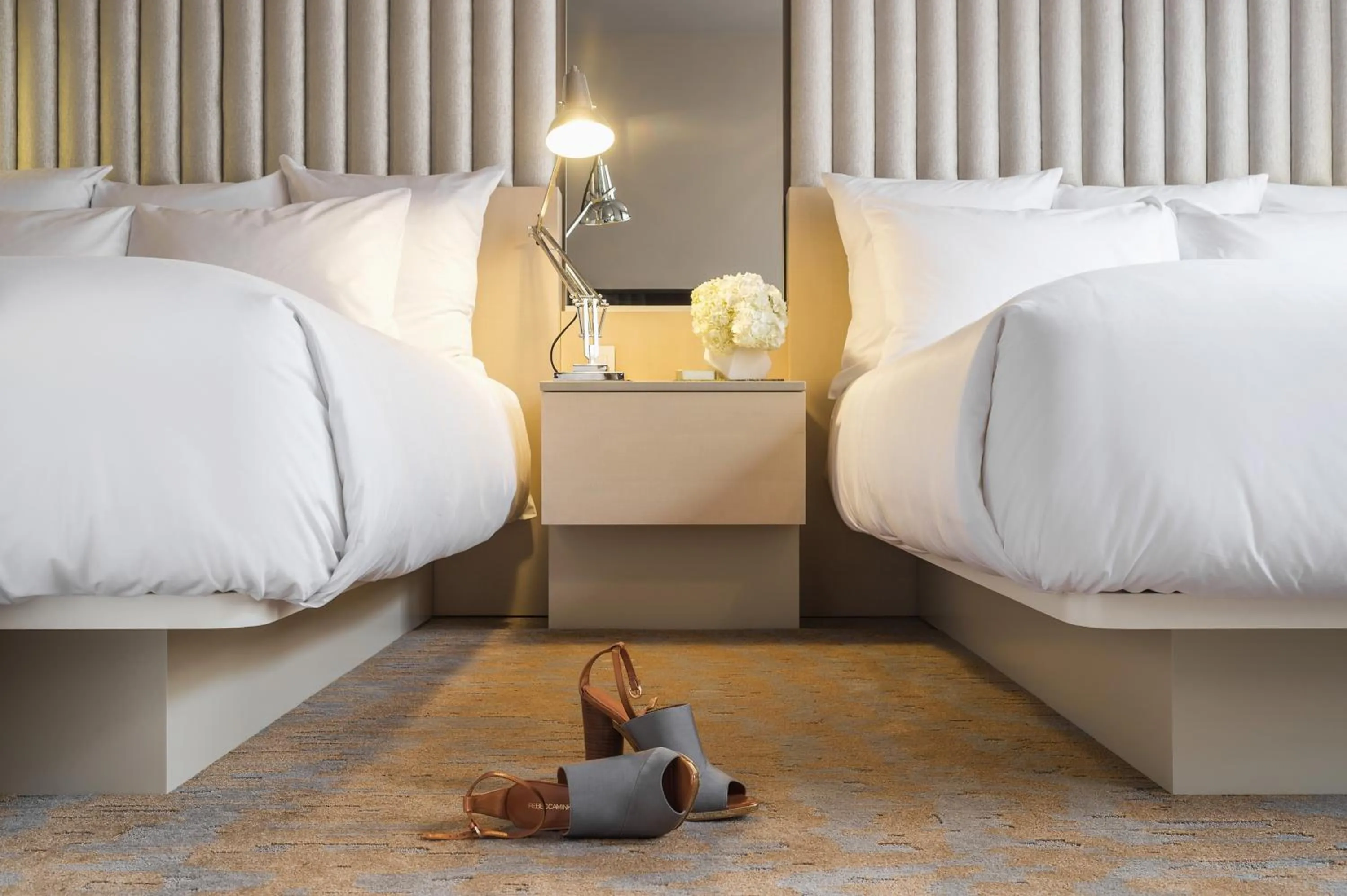 Bed in 21c Museum Hotel Durham