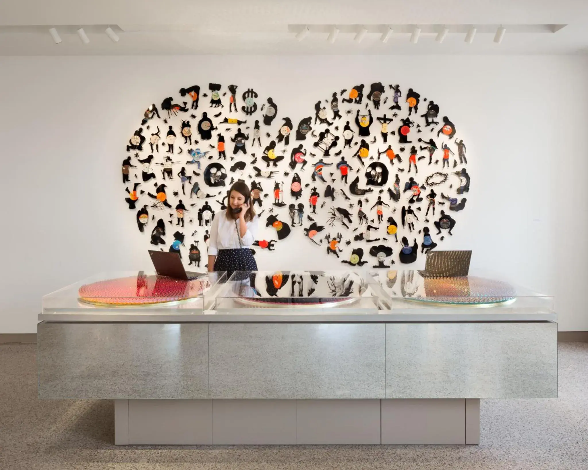 Lobby or reception in 21c Museum Hotel Durham Lobby or reception in 21c Museum Hotel Durham