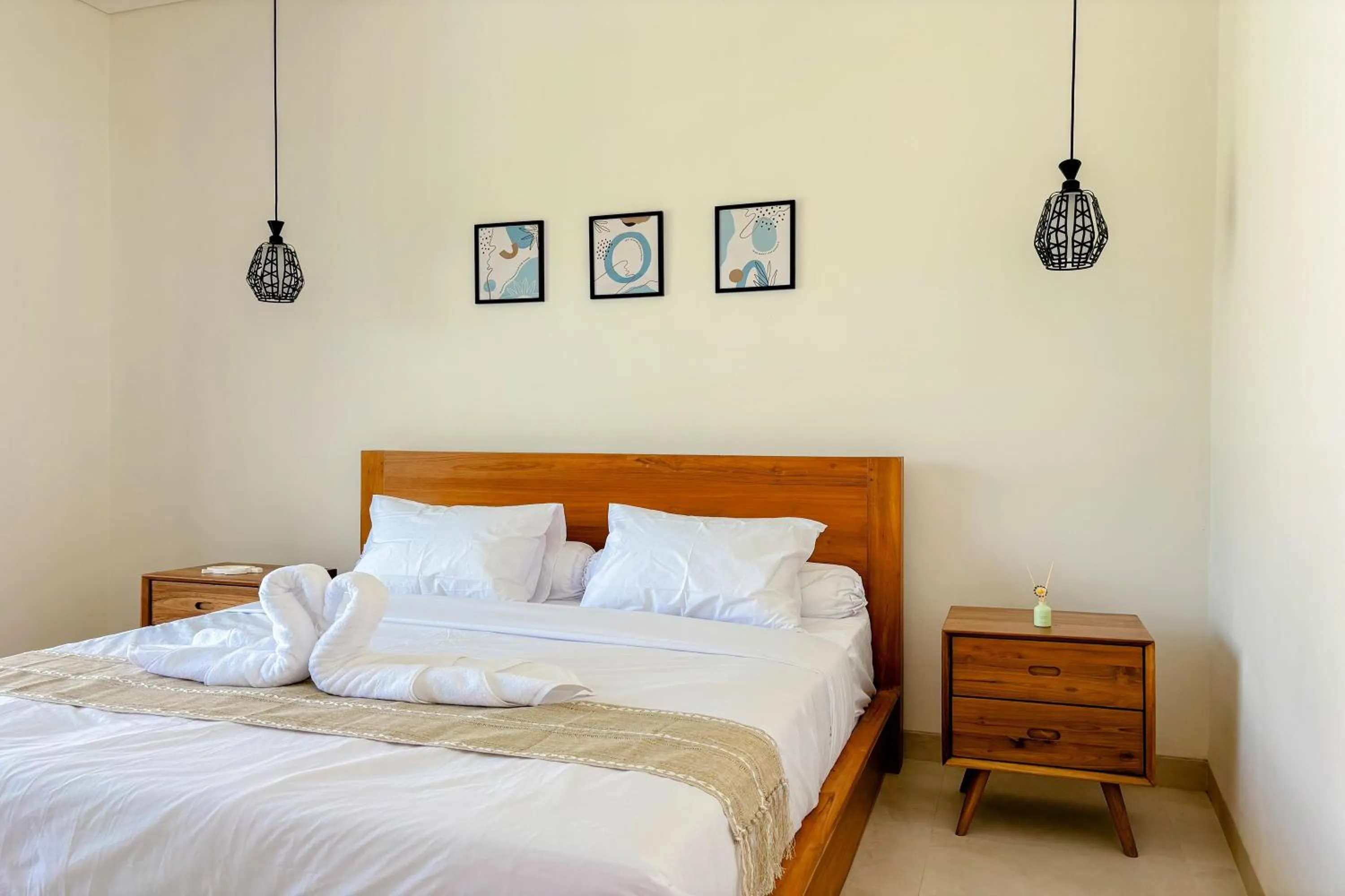 Bed in Villa Andra Canggu