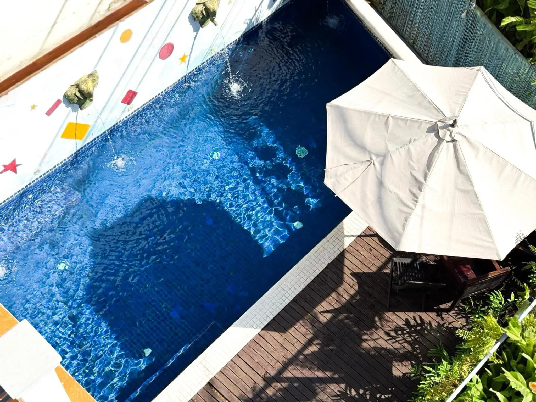 Swimming pool in VPlus Hotel Swimming pool in VPlus Hotel