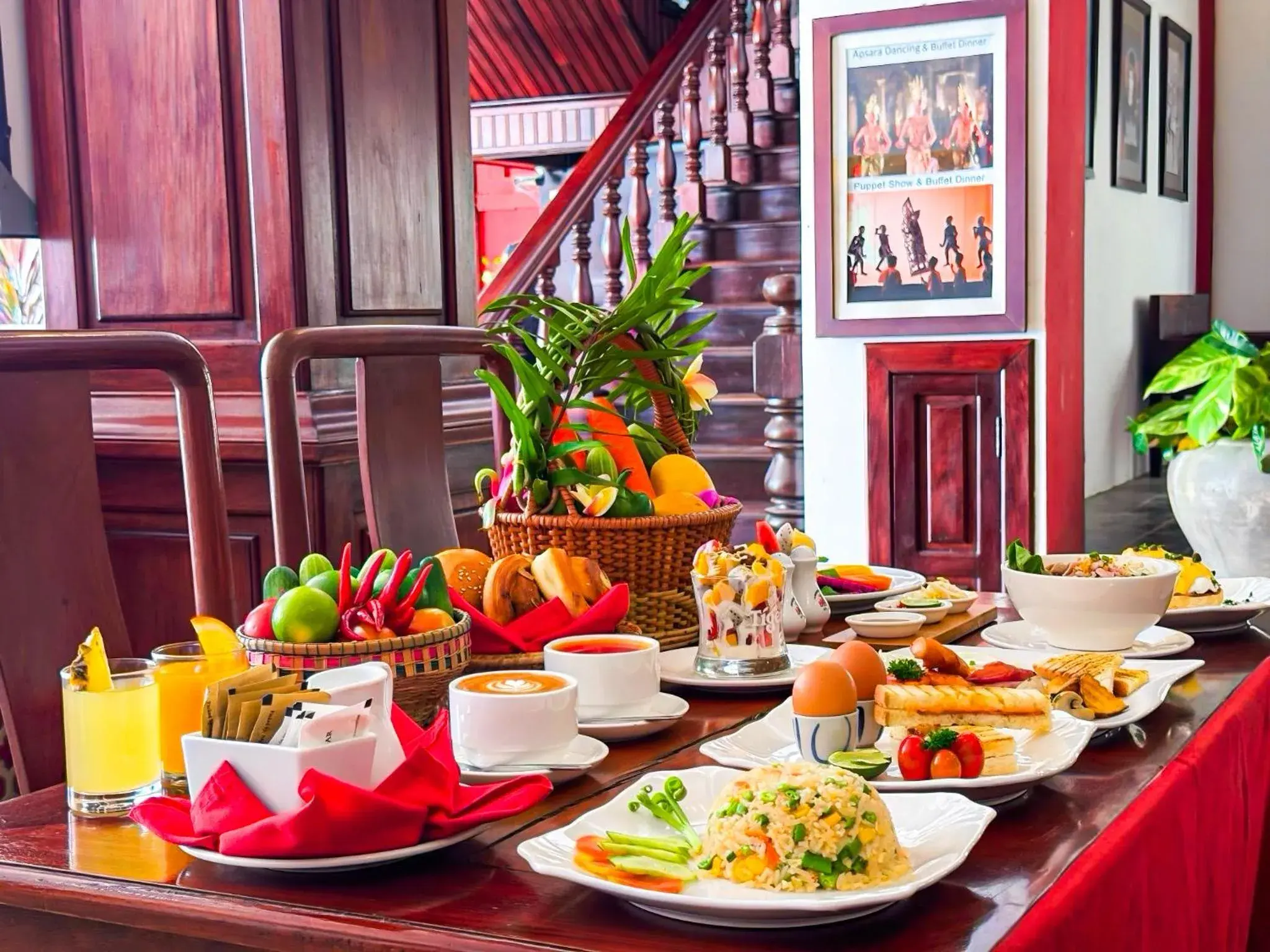 Breakfast in VPlus Hotel Breakfast in VPlus Hotel